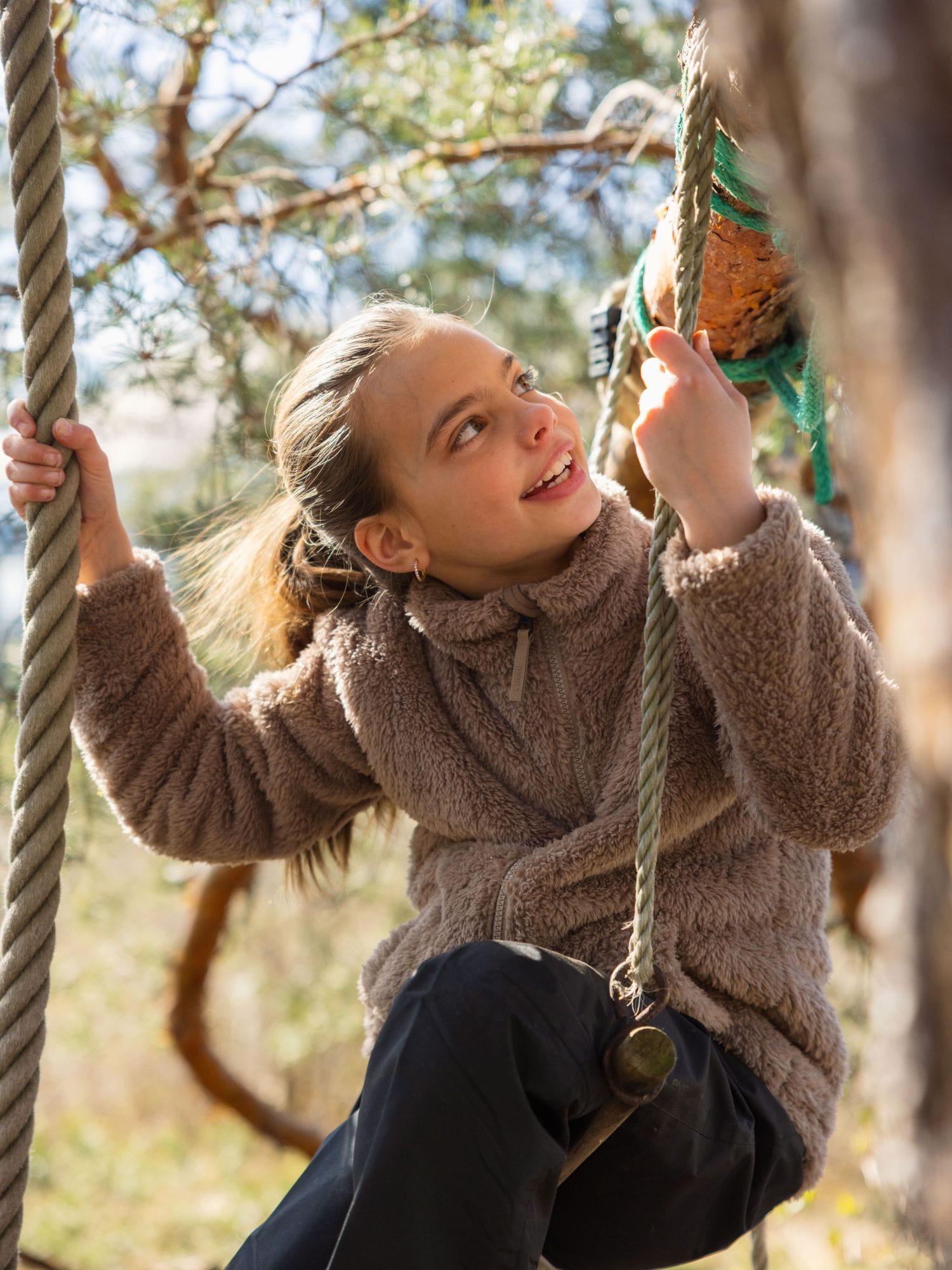 COZY PILE DESERT BEIGE - JUNIOR Everest Second Layer