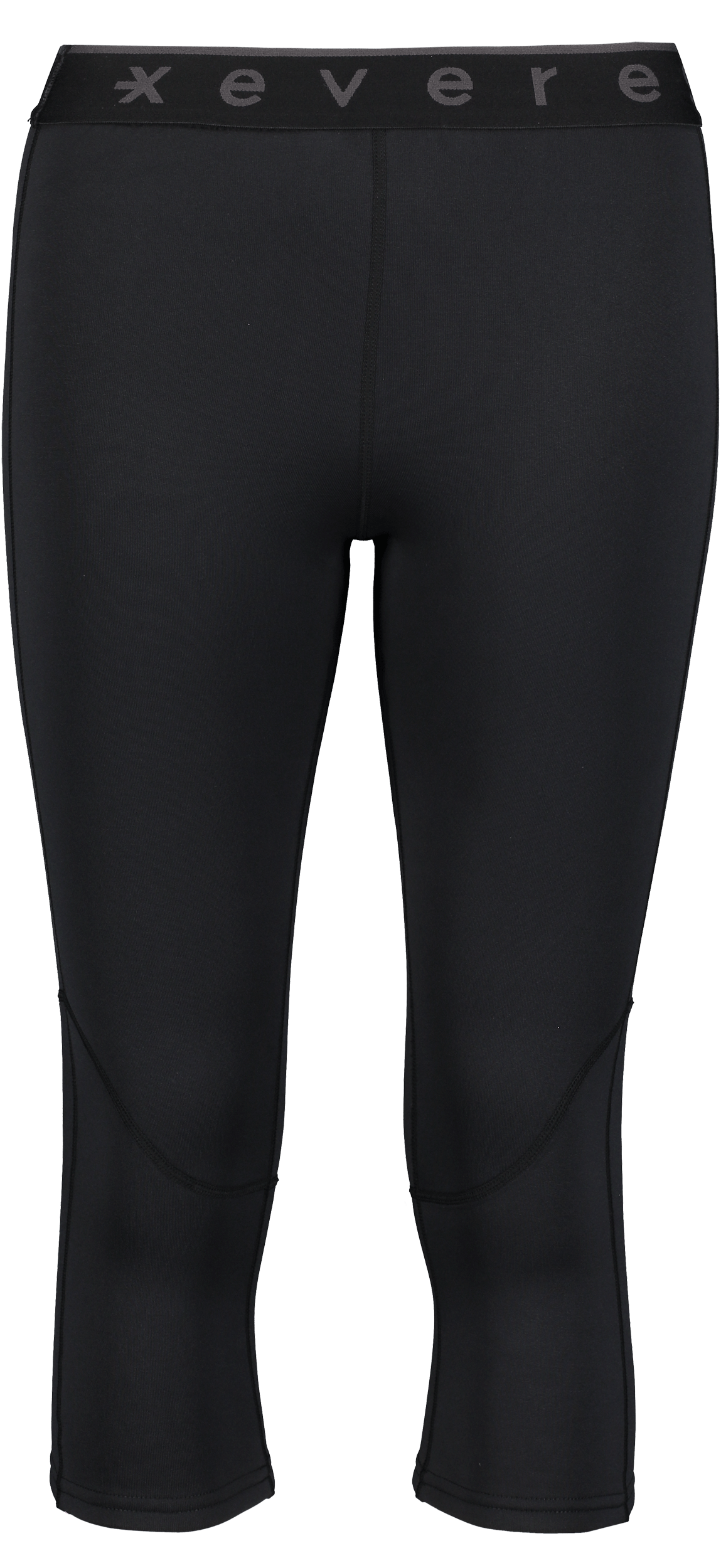 SPODNIE STRETCH 3/4 CZARNE Everest Stretch Polary Szorty