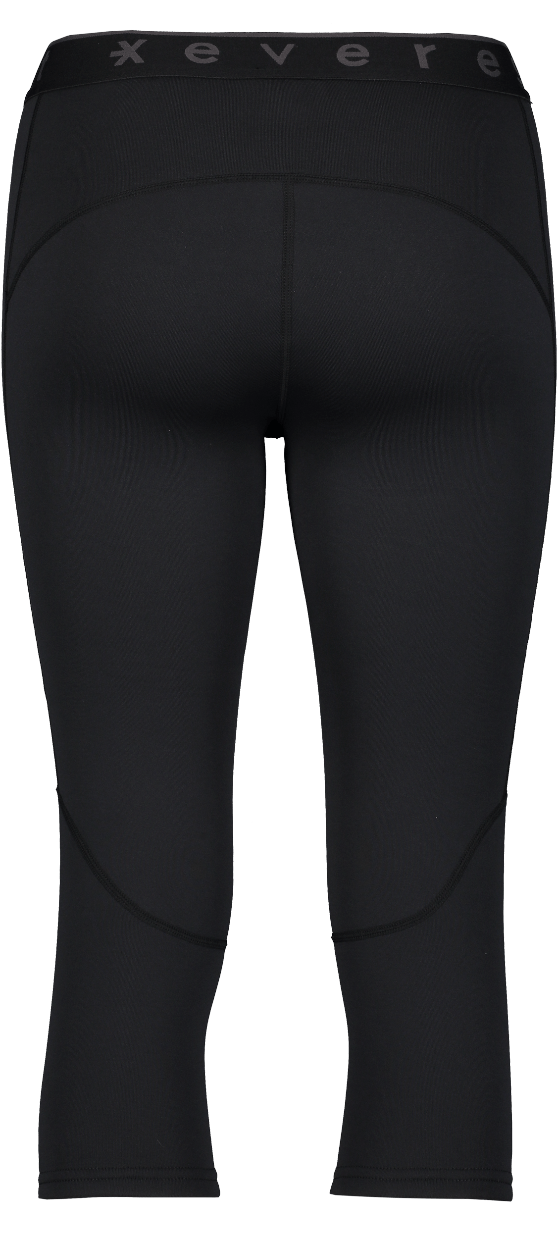 SPODNIE STRETCH 3/4 CZARNE Everest Stretch Polary Szorty