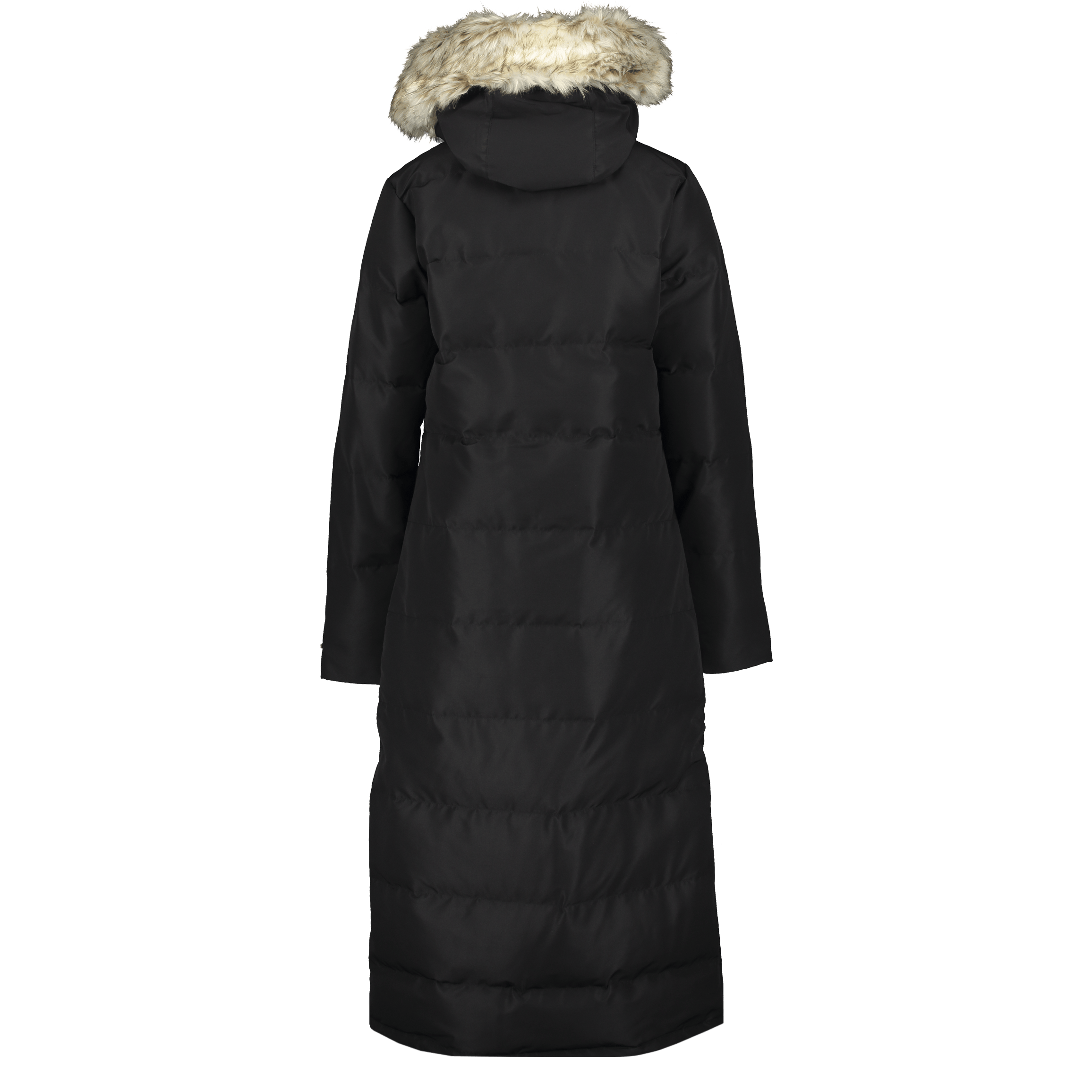 ULTRA LONG DOWN PARKA CZARNA Everest Pikowana Parka
