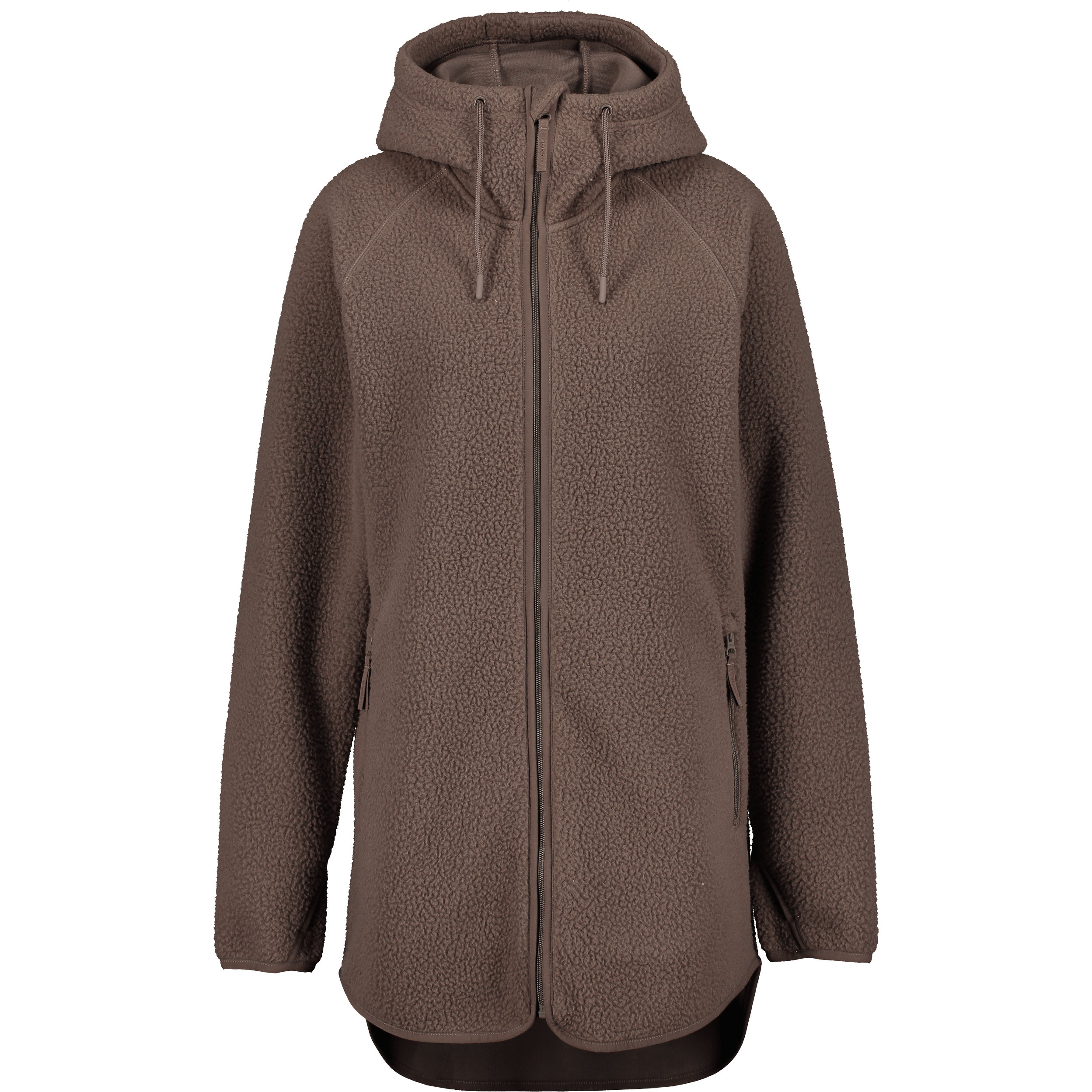 PILE LONG HOOD ASH PURPLE Everest Second Layer