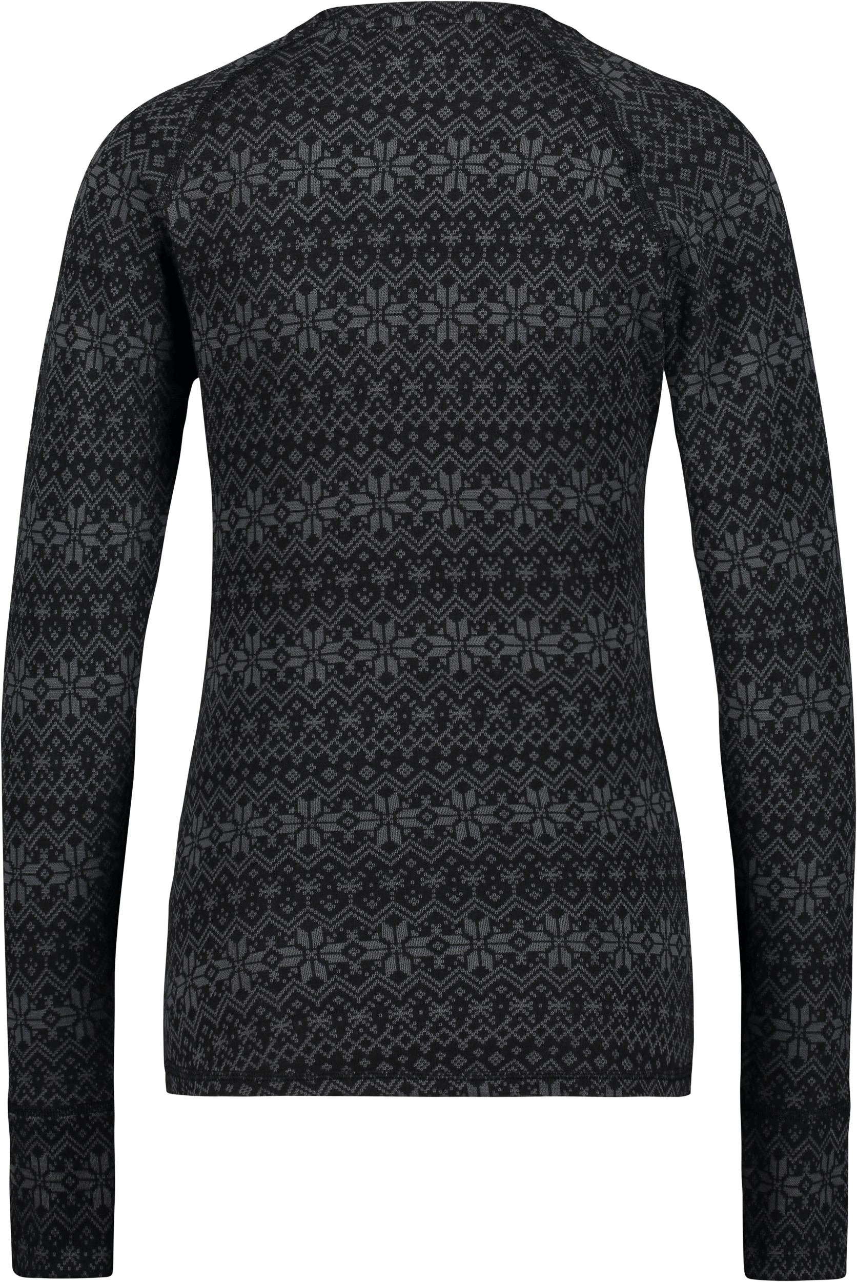 KOSZULKA BAZOWA Z WEŁNY SZARY WZÓR DAMSKA Everest Warstwa bazowa z wełny
