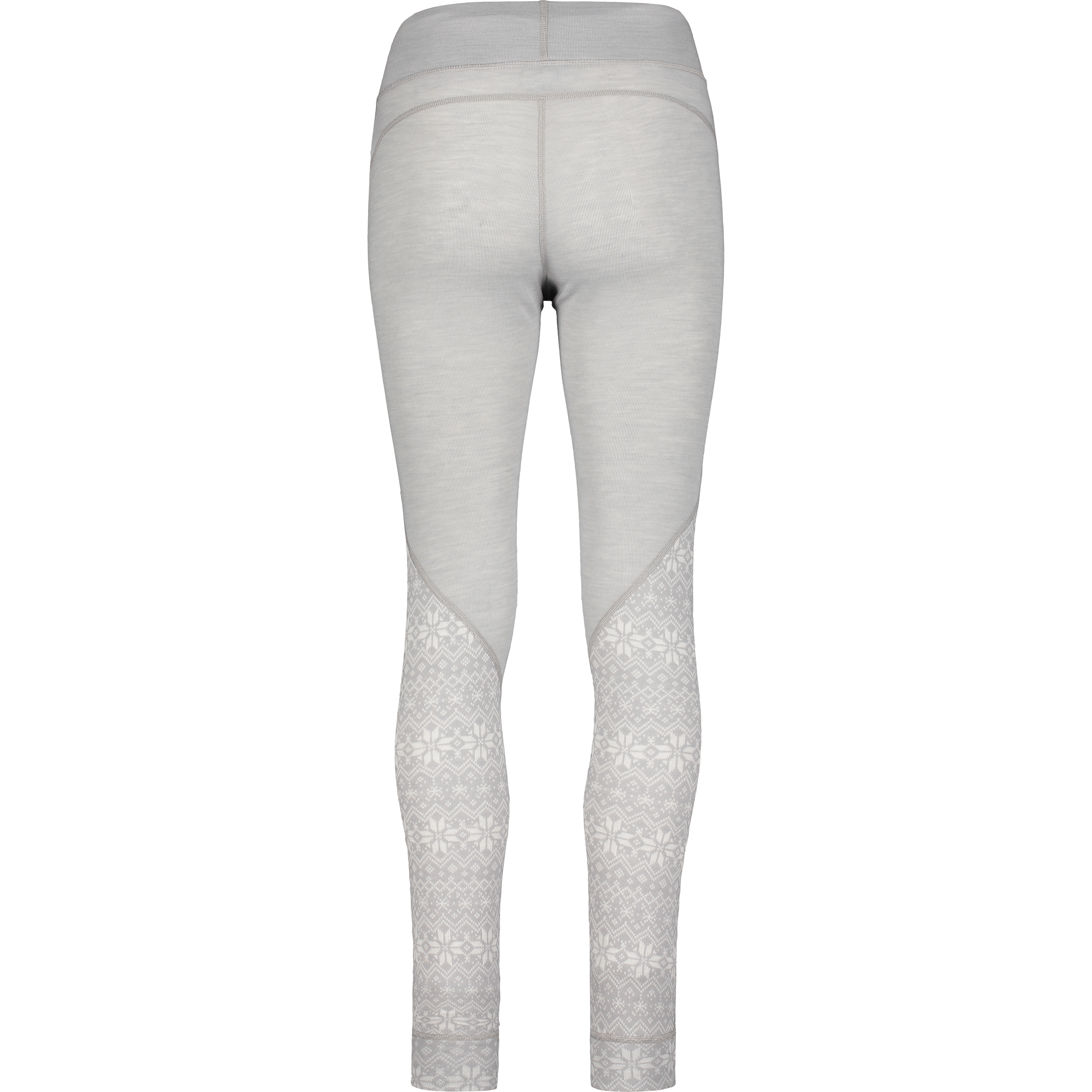 WOOL BASE LAYER PANT GREY/OFFWHITE WOMEN Everest Base Layer Wool