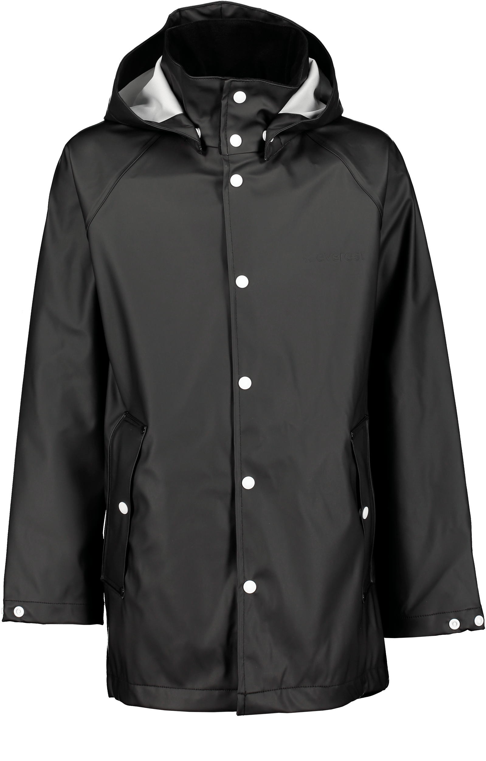 RAIN COAT BLACK JUNIOR Everest All Weather Coat