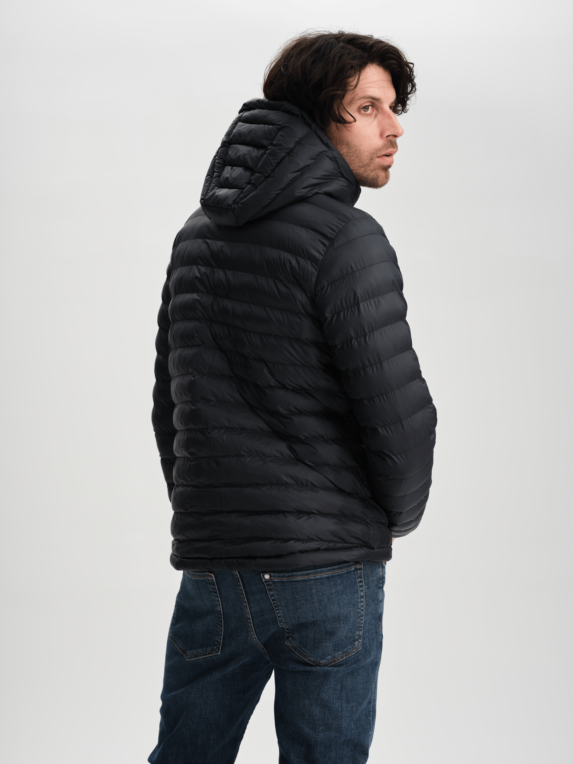 LINER HOOD JACKET BLACK MEN Everest Liner Jacket