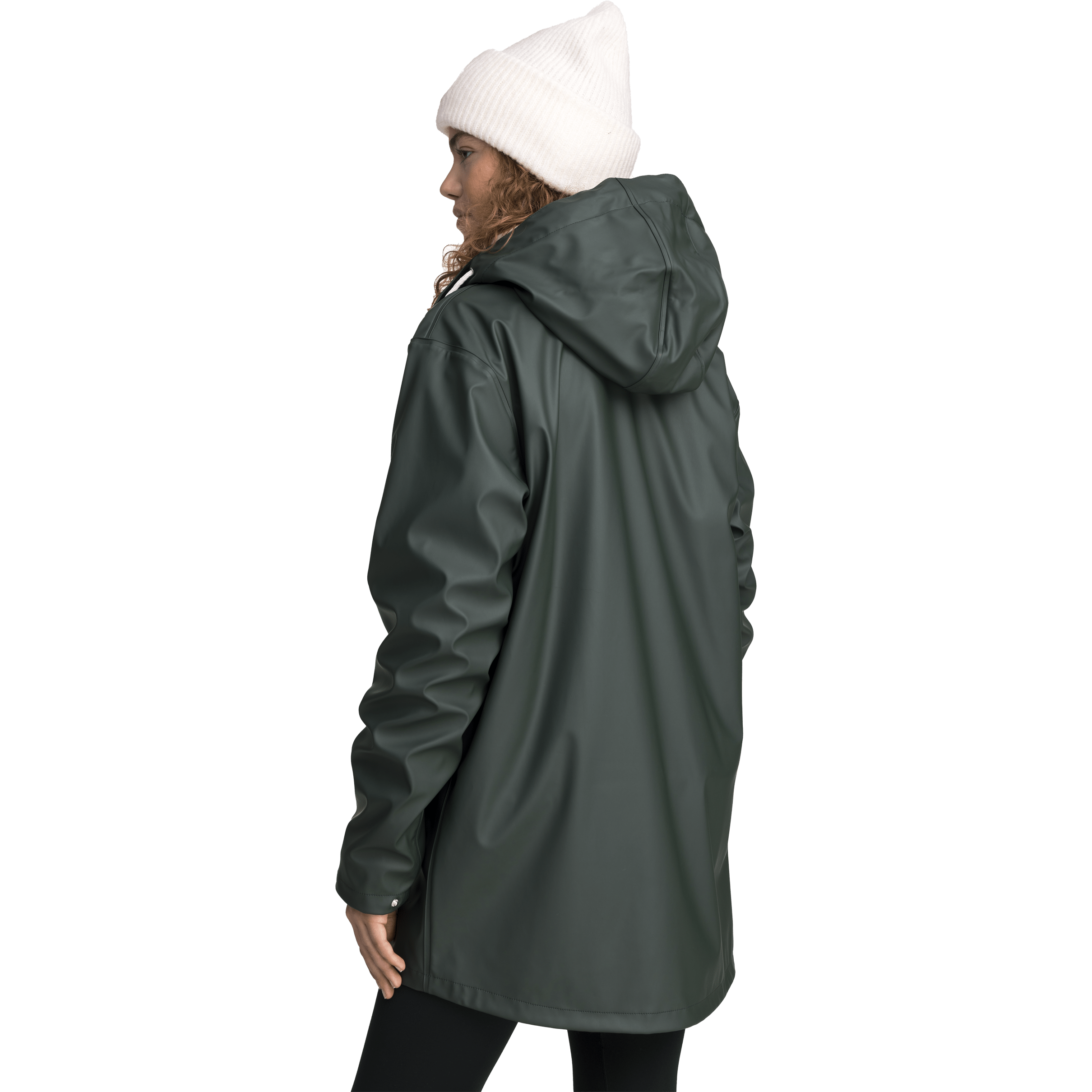 RAIN COAT DARK GREEN Everest All Weather Coat