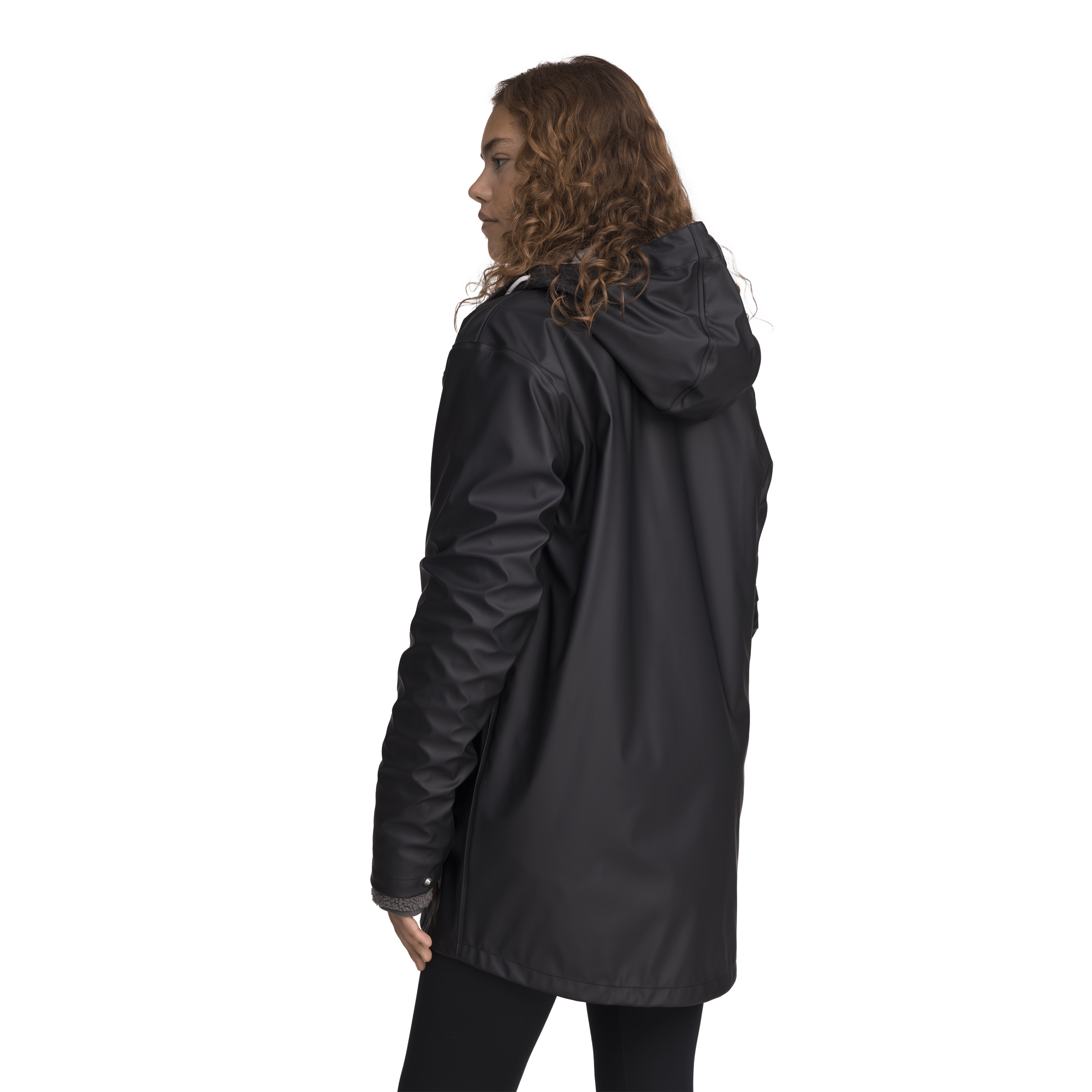 RAIN COAT BLACK Everest All Weather Coat