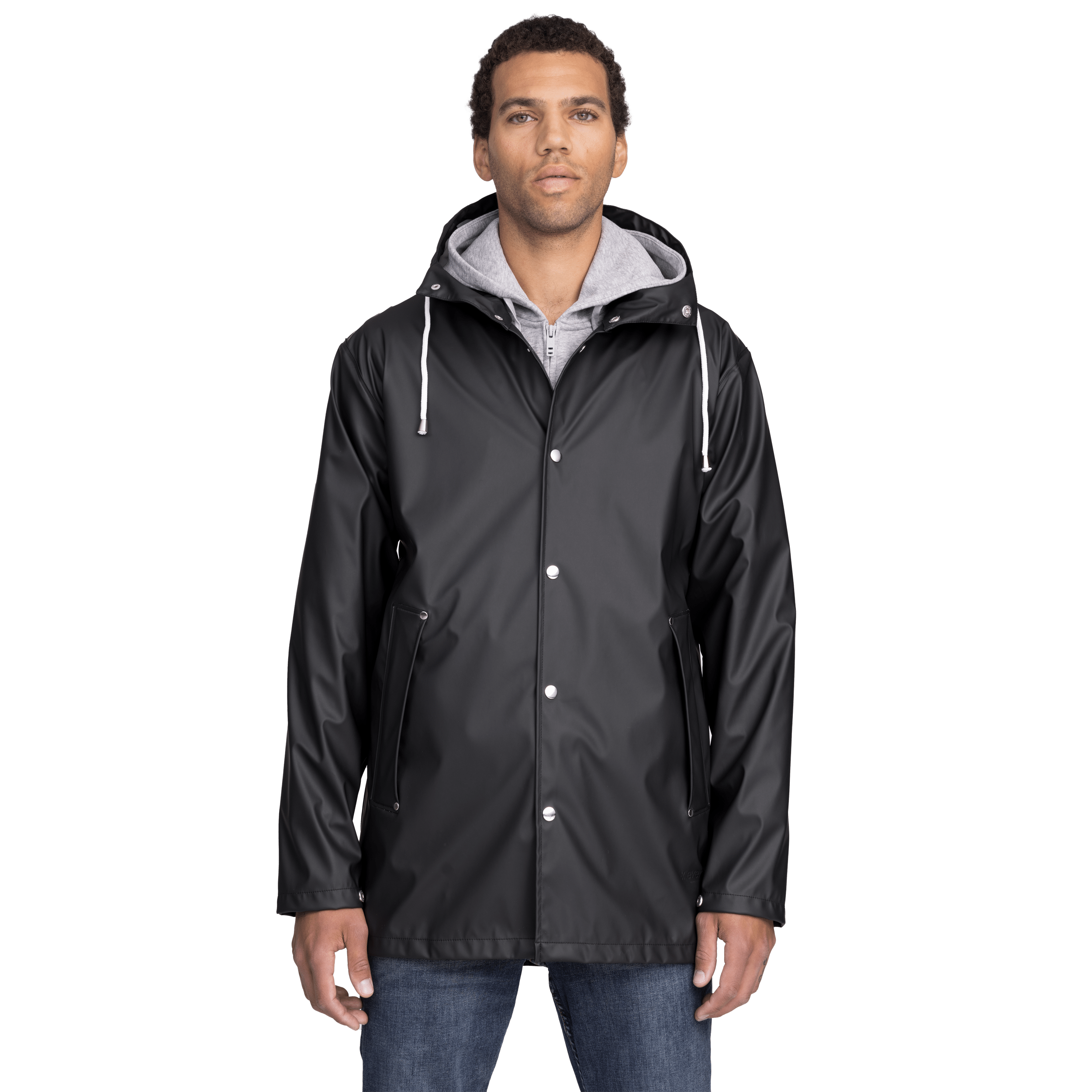RAIN COAT BLACK Everest All Weather Coat