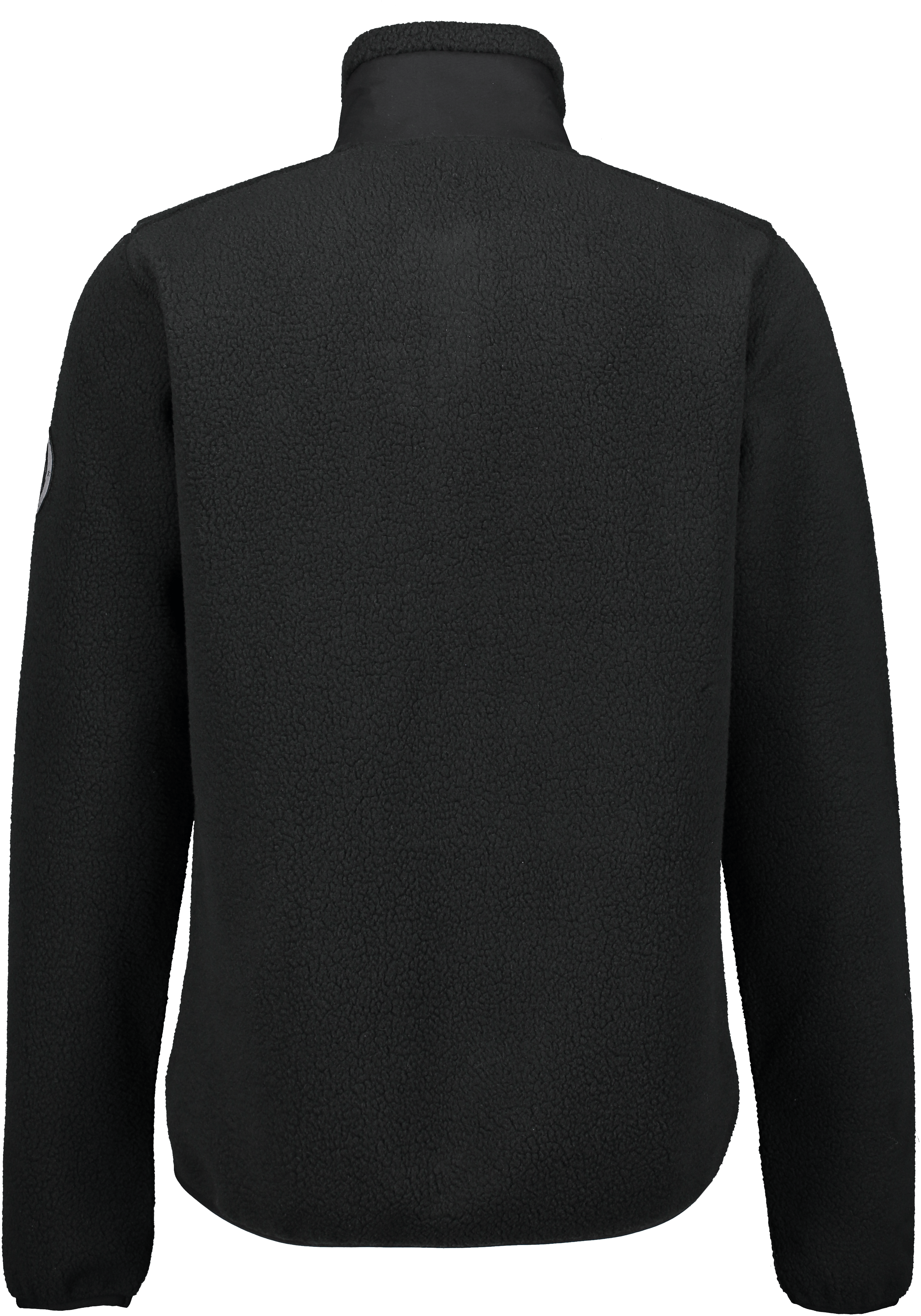 PILE-SHIRT RETRO SCHWARZ Everest Pile Fleece