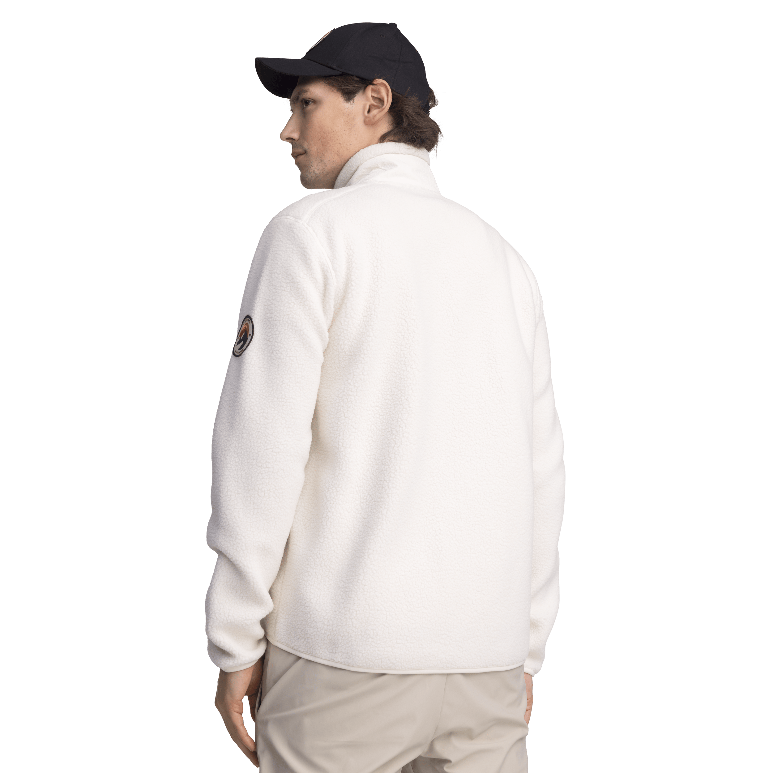 PILE SHIRT RETRO - OFF WHITE Everest Pile Fleece