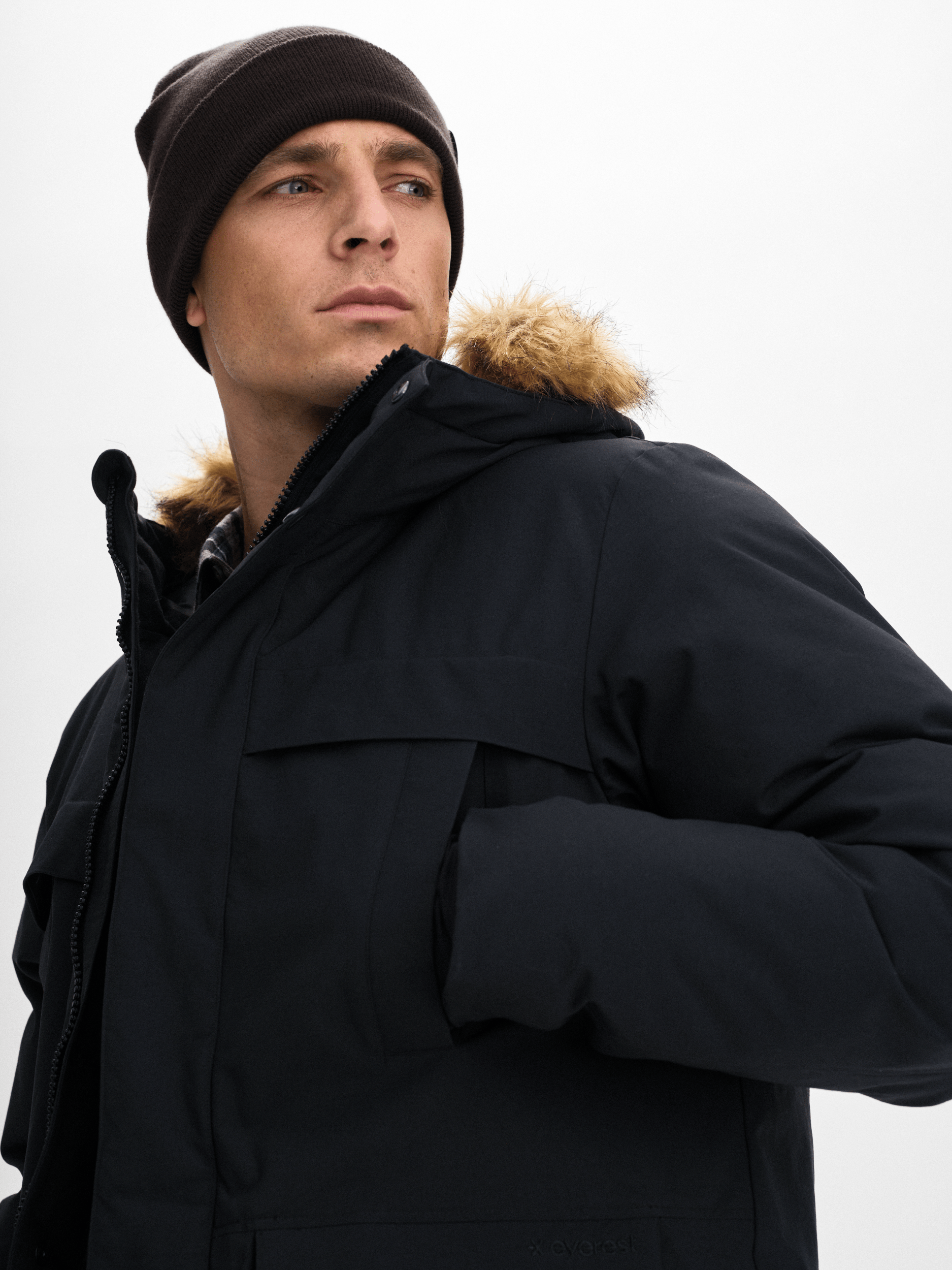 CLASSIC PARKA BLACK MEN Everest Parka