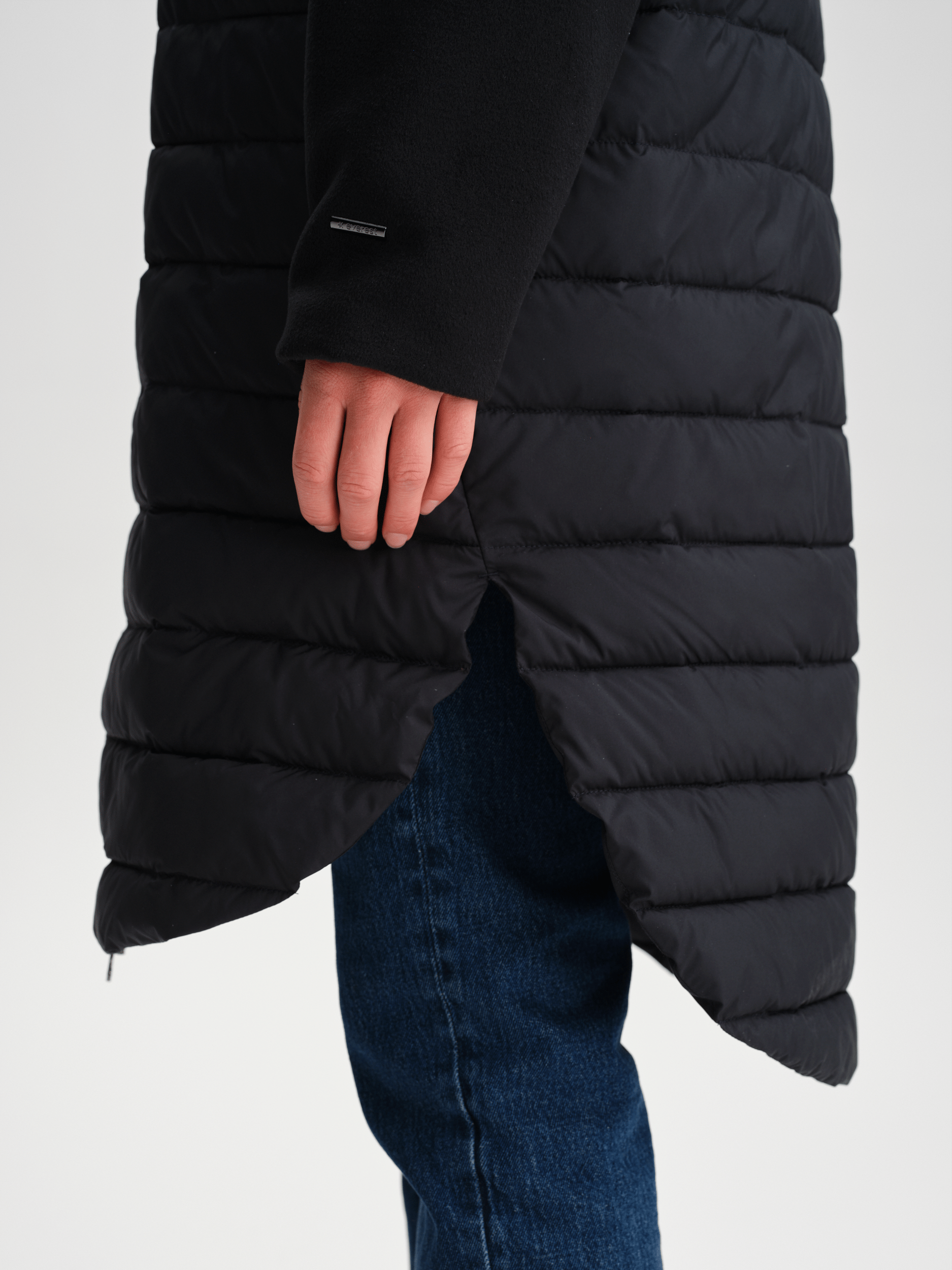 EDITH COAT BLACK Everest Padded Coat