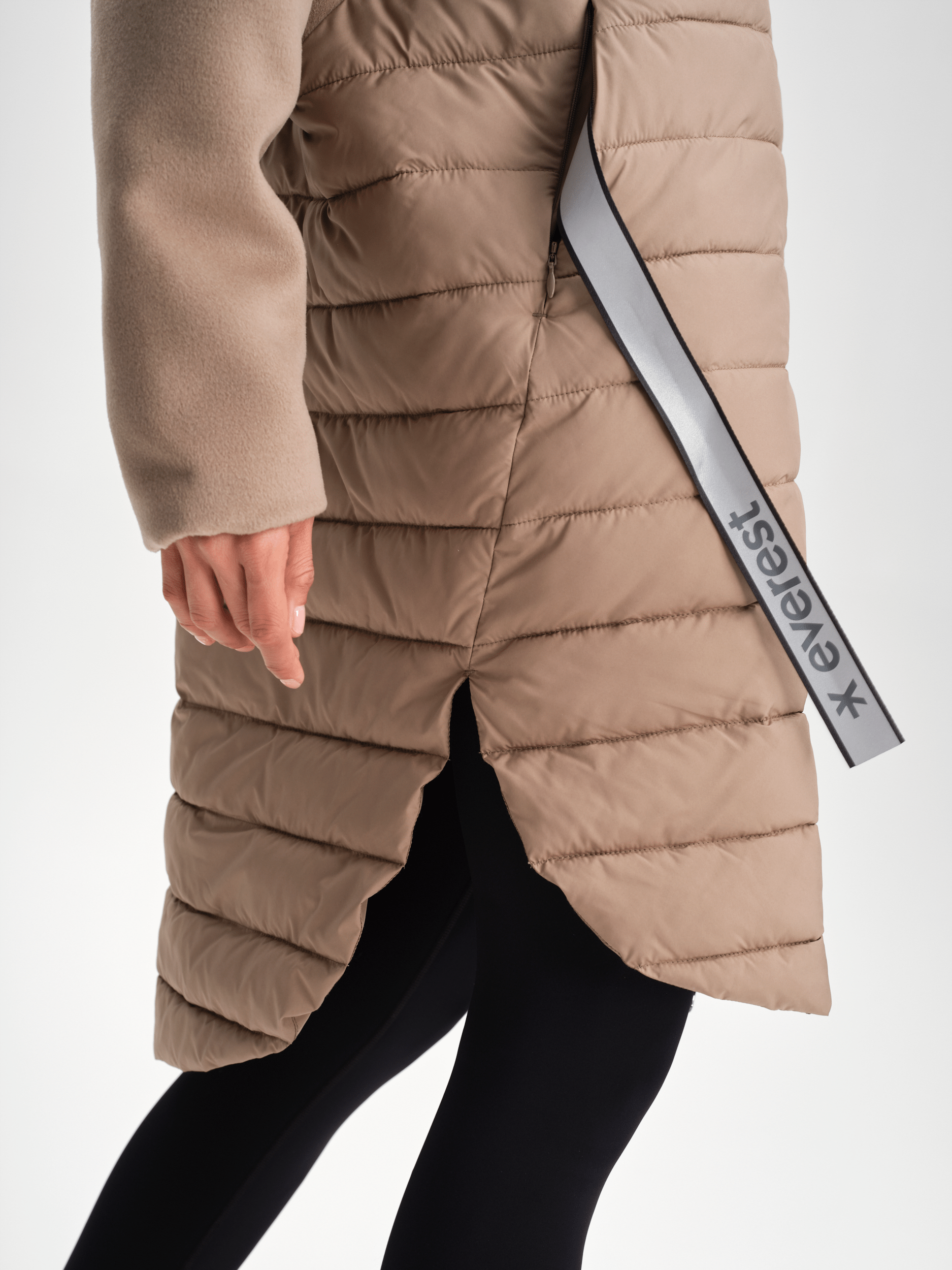 EDITH COAT DESERT BEIGE Everest Padded Coat