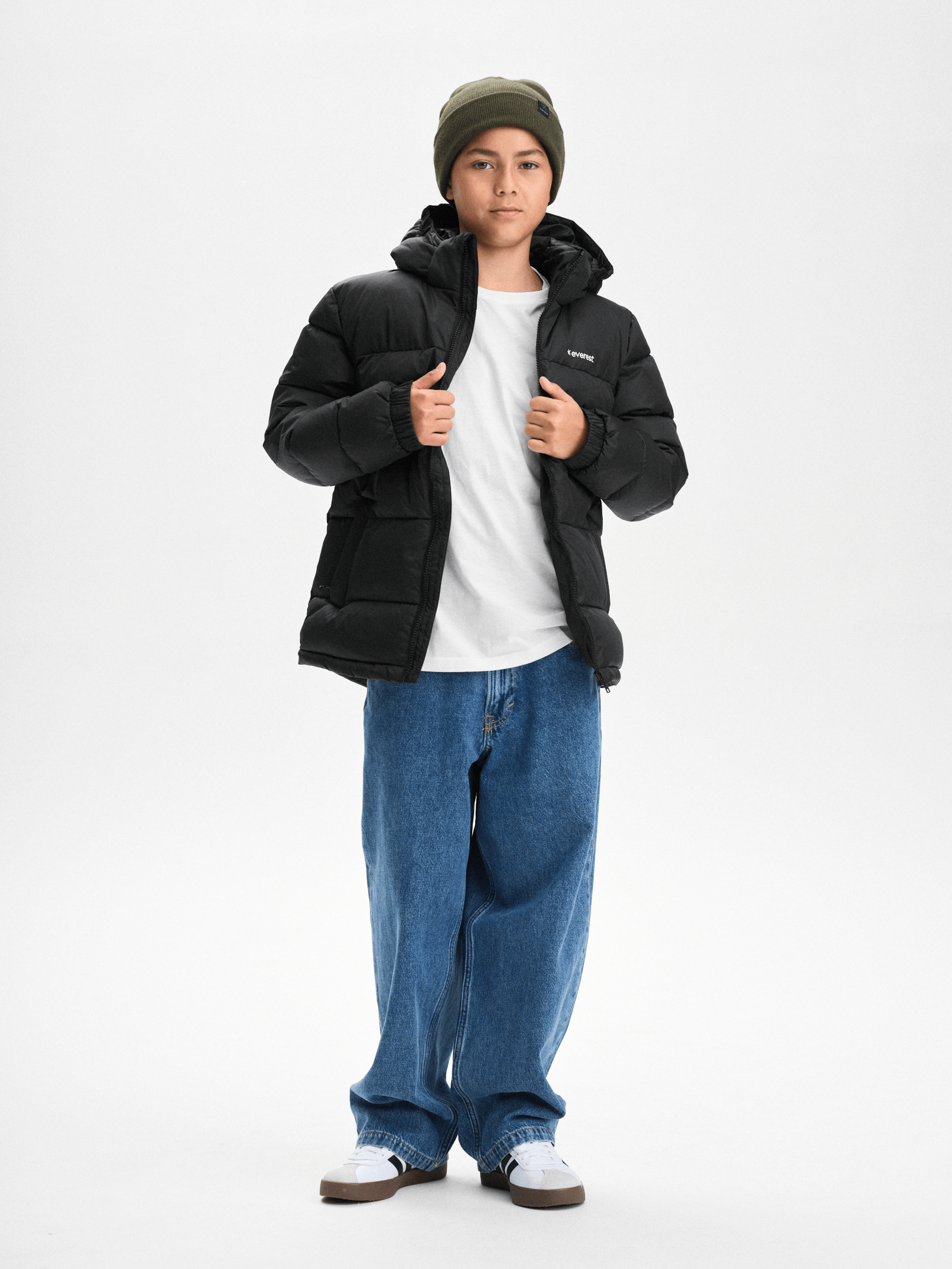 YAZZ JACKET BLACK Everest Padded Jacket