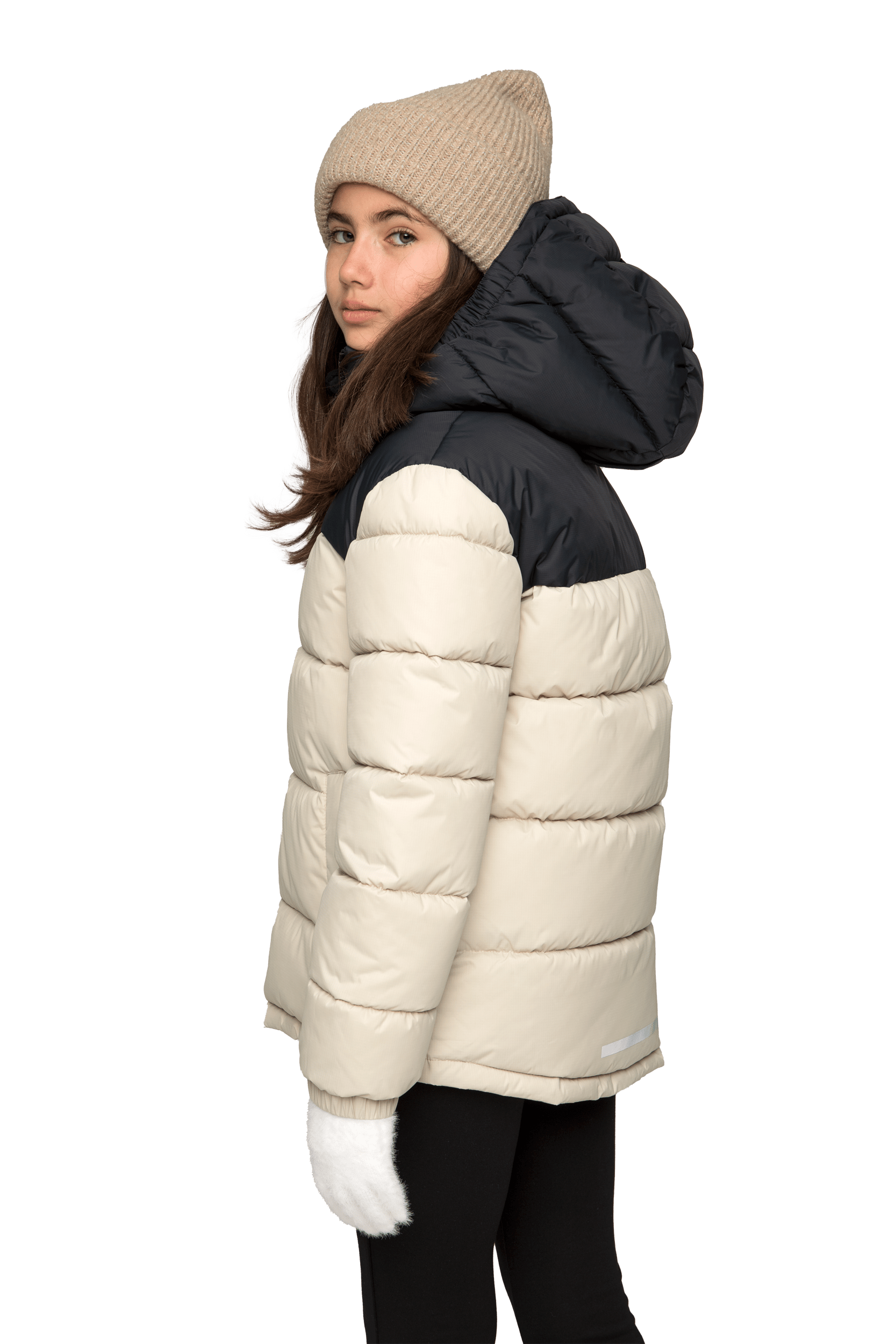 YAZZ JACKET IVORY BEIGE Everest Padded Jacket