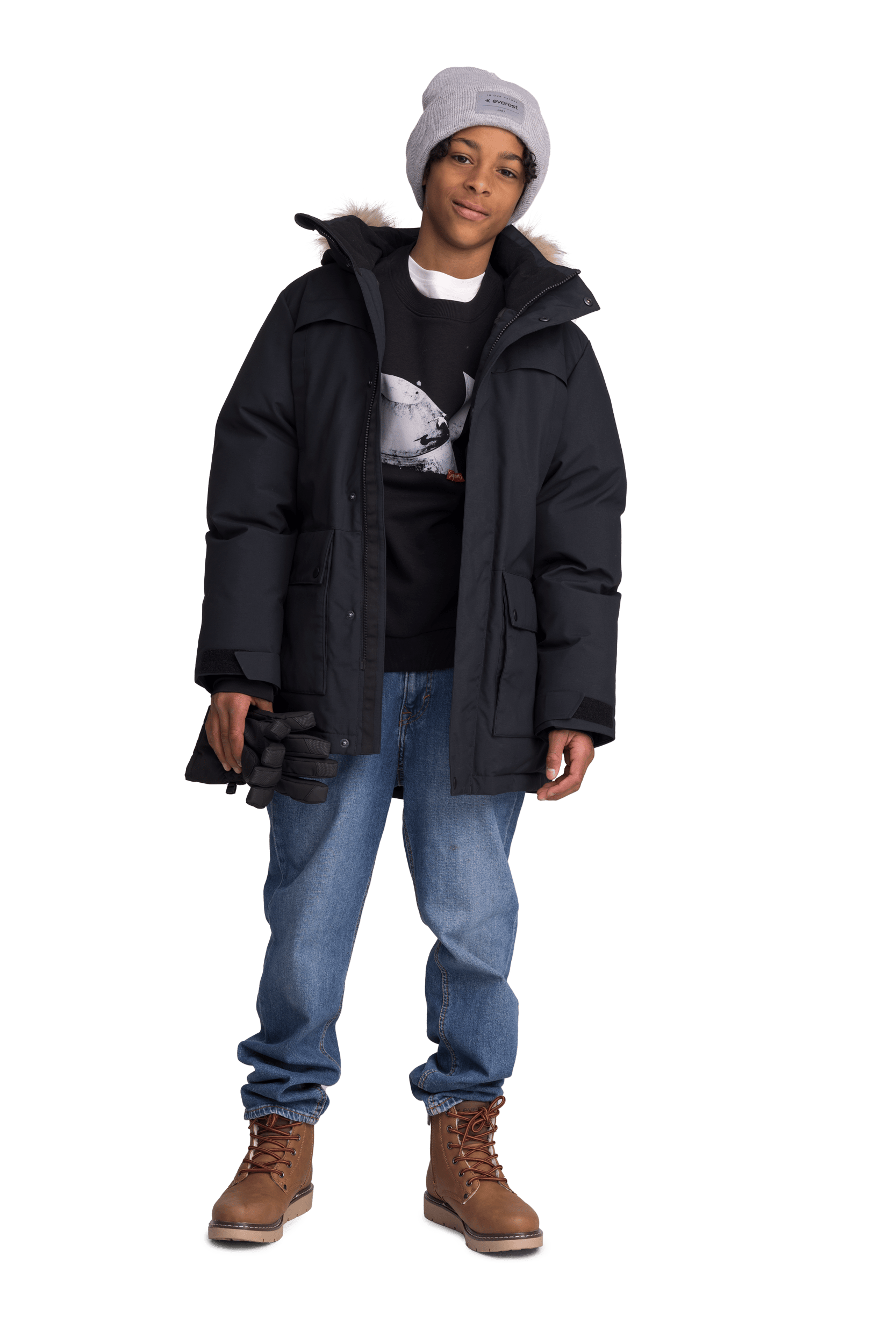 KONG PARKA BLACK Everest Winter Parka