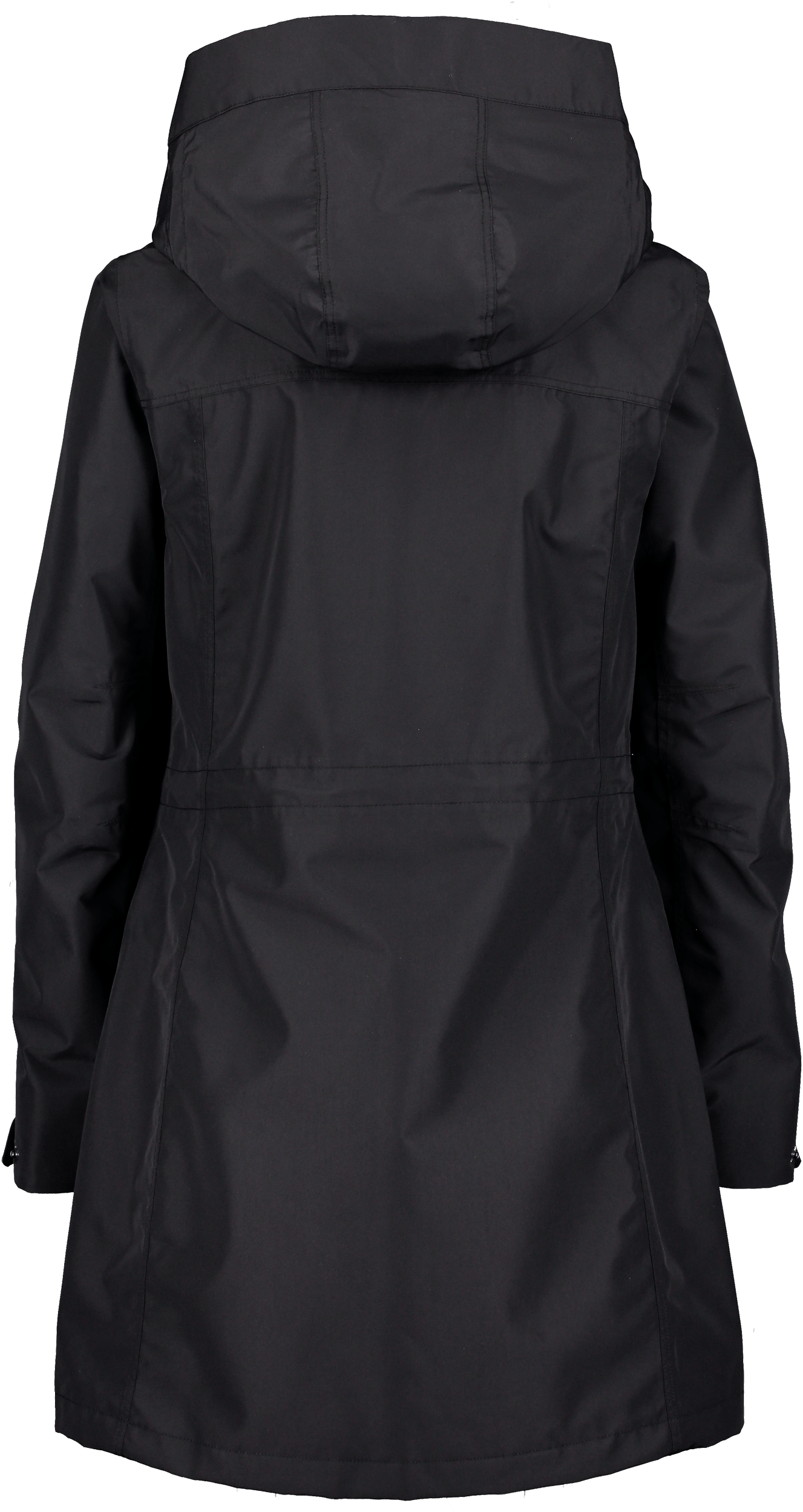DAMEN FUNKTIONSPARKA SCHWARZ Everest Gefütterter Parka