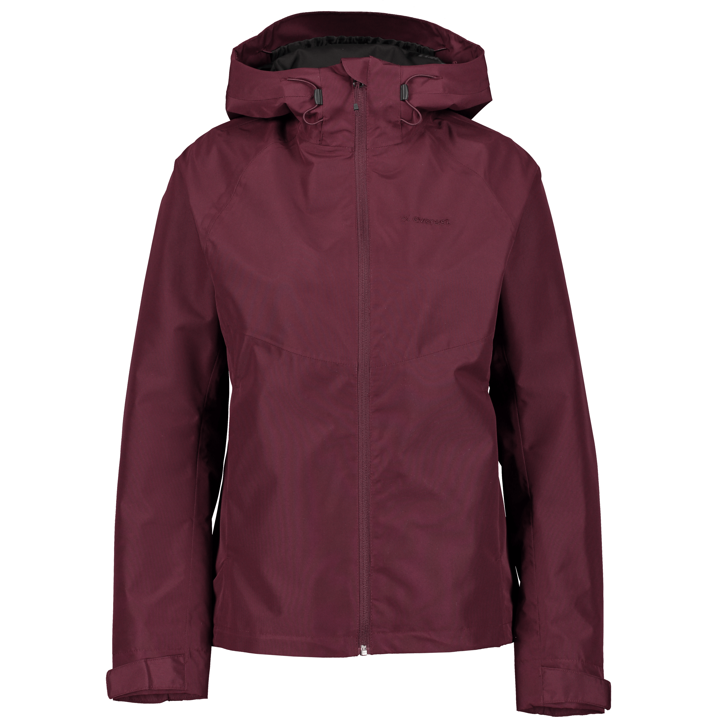 WOMENS ALLROUND JACKET DARK RED Everest All Weather Jacket