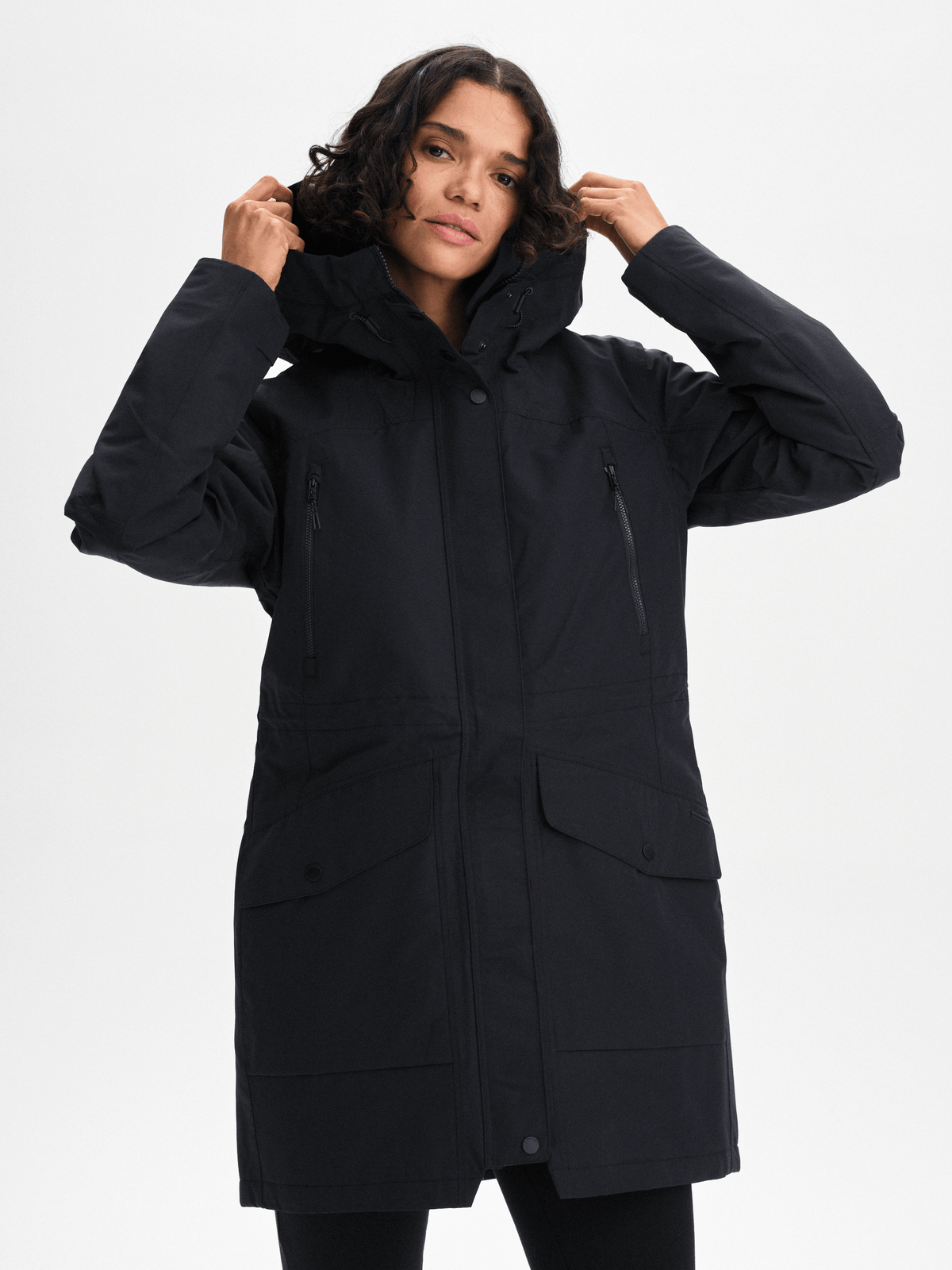 PADDED FUNCTION PARKA BLACK WOMEN Everest Padded Parka