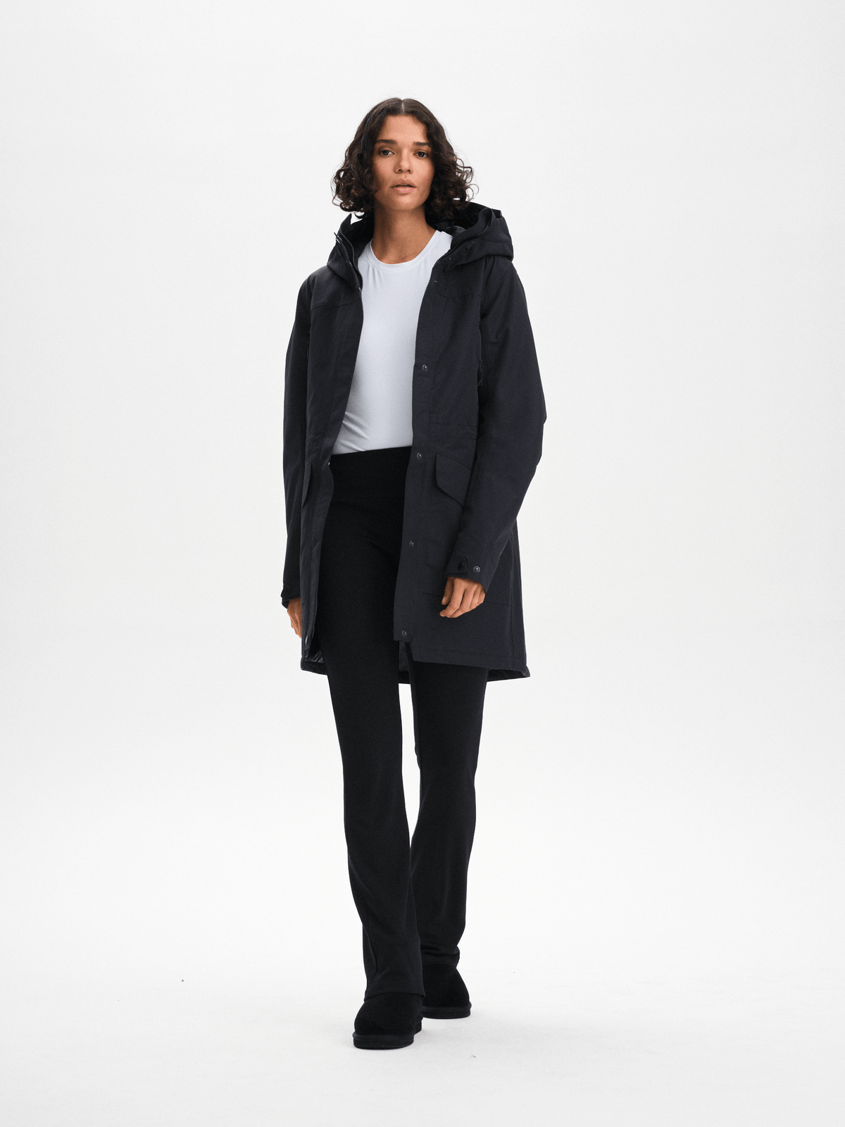 PADDED FUNCTION PARKA BLACK WOMEN Everest Padded Parka