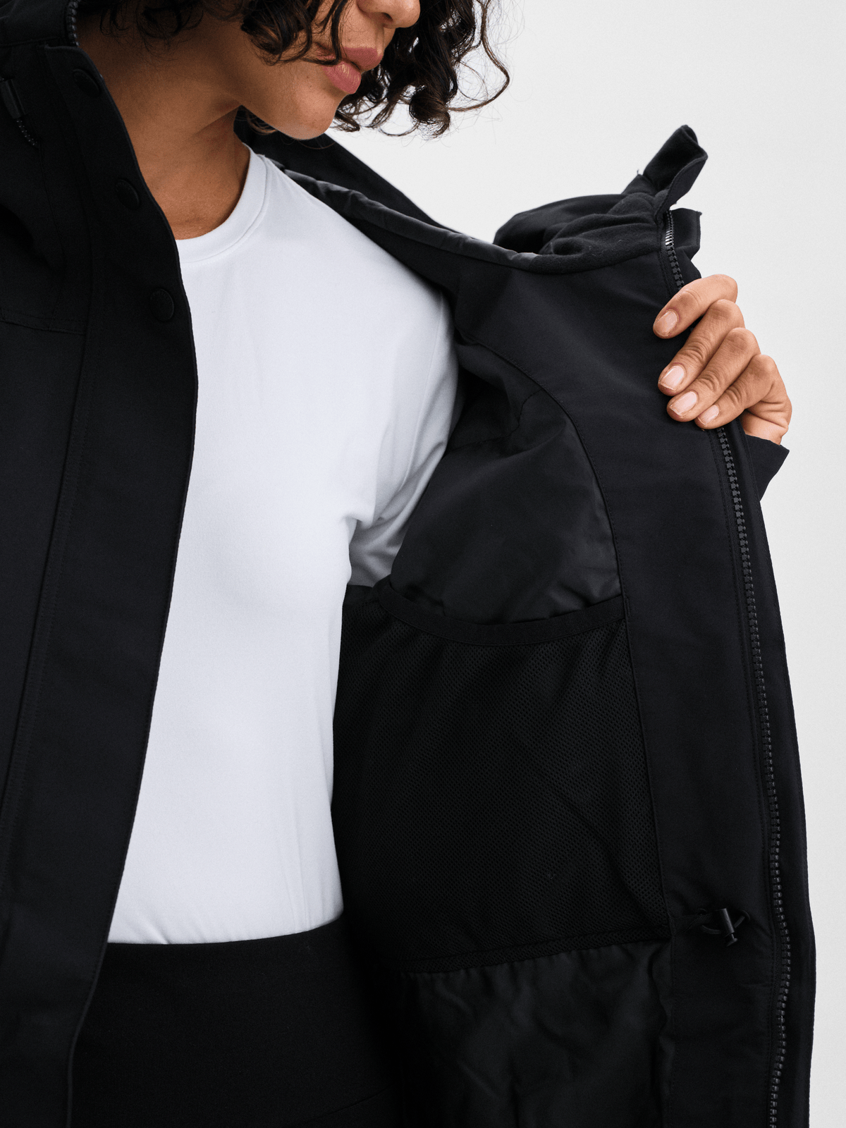 PADDED FUNCTION PARKA BLACK WOMEN Everest Padded Parka