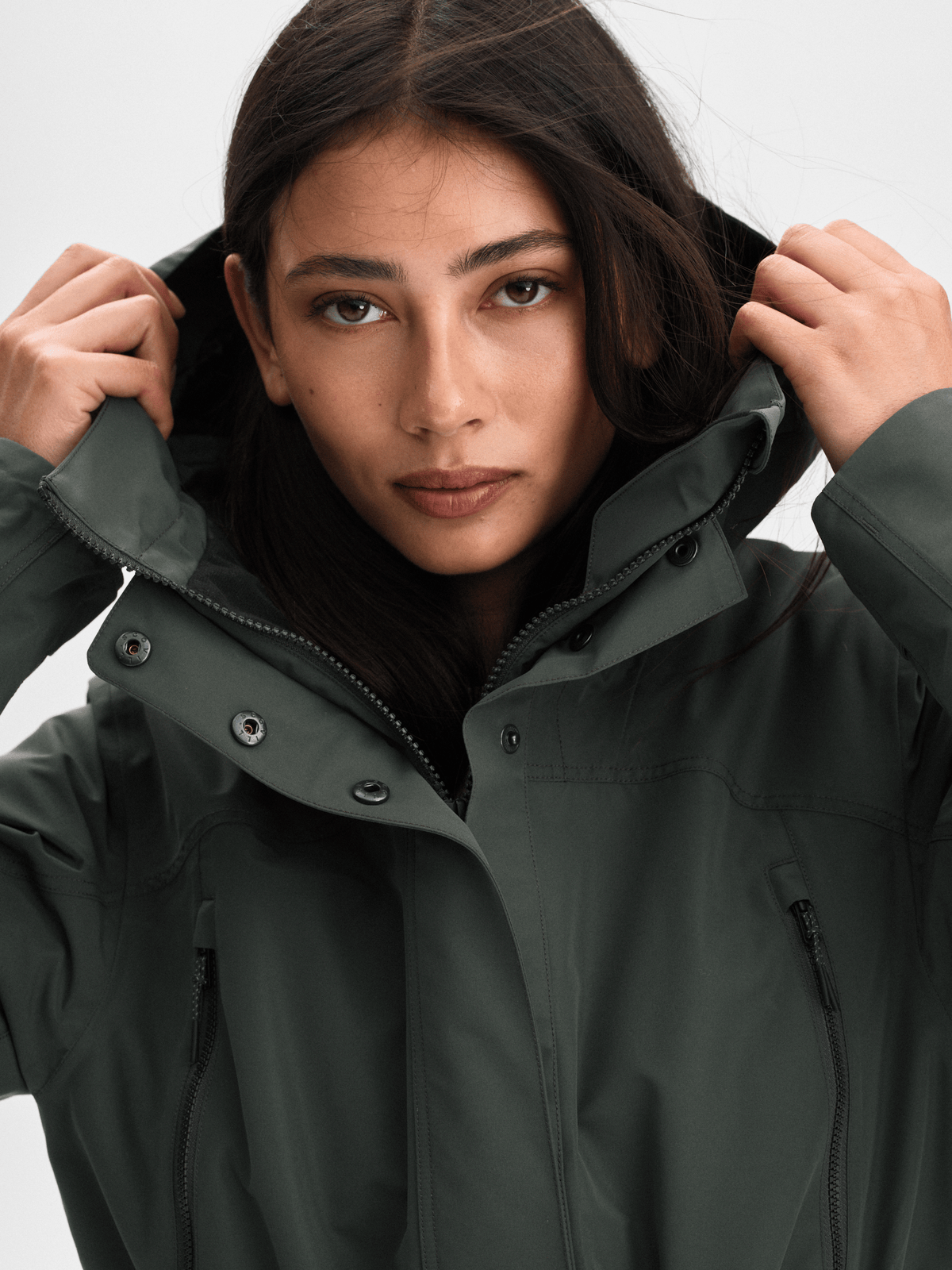PADDED FUNCTION PARKA DARK GREEN Everest Padded Parka