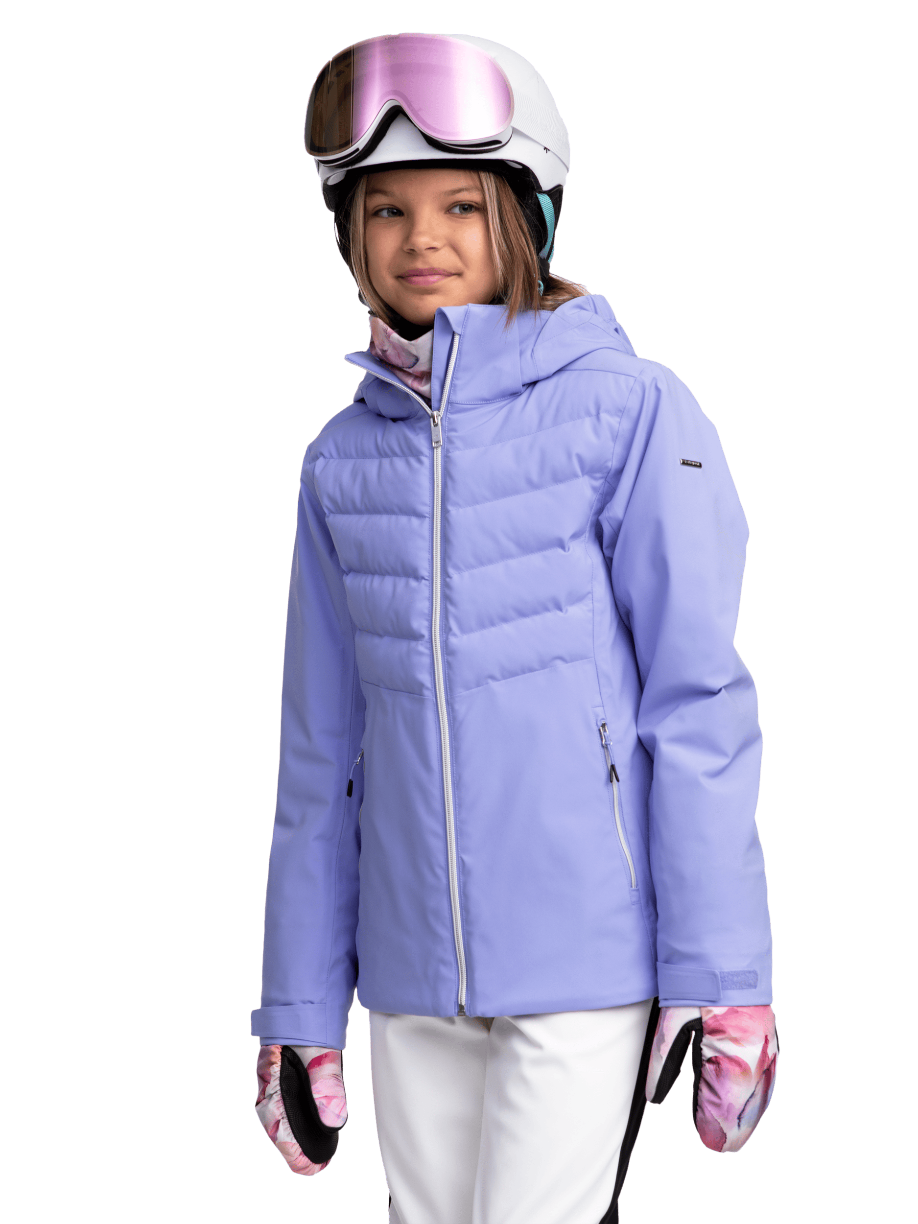 FLOW SOFTSHELL JACKET SOFT LAVENDER Everest Ski & Snowboard Jacket