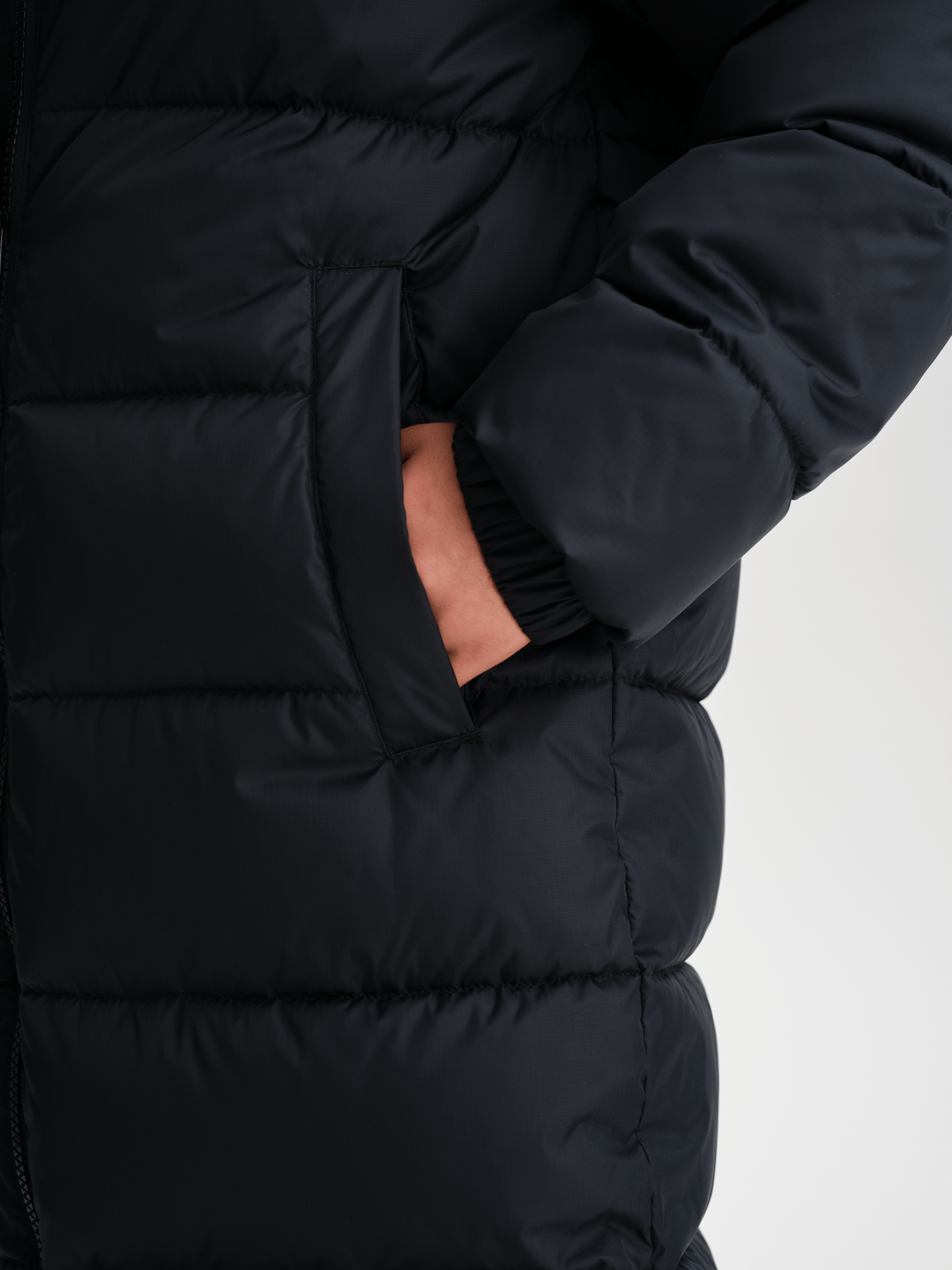 YAZZA COAT BLACK Everest Padded Coat