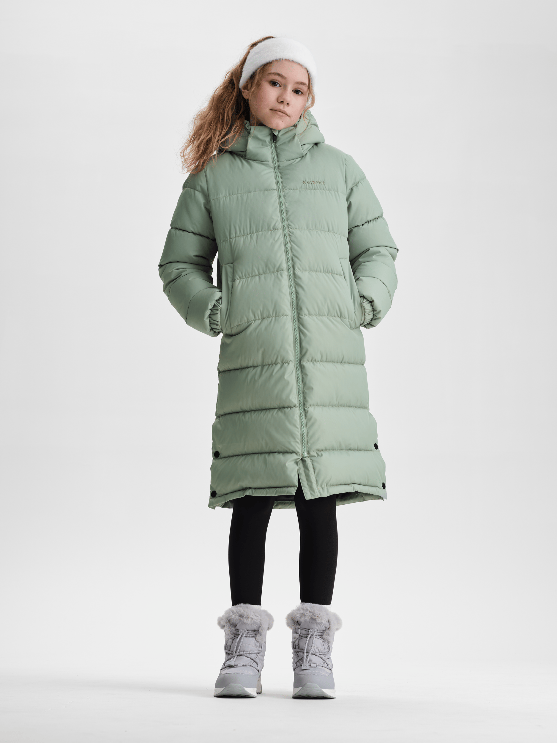 KURTKA YAZZA SAGE MIST Everest Pikowana kurtka