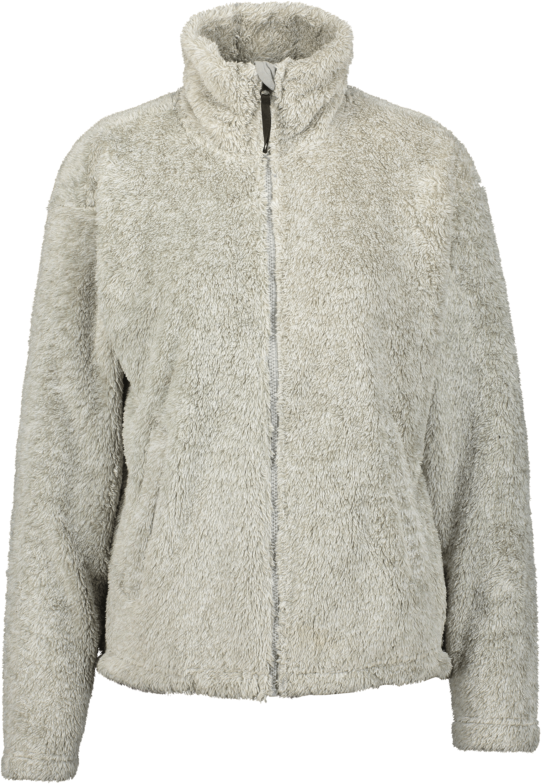 COZY PILE JACKET LT GREY MELANGE WOMEN Everest Pile Fleece