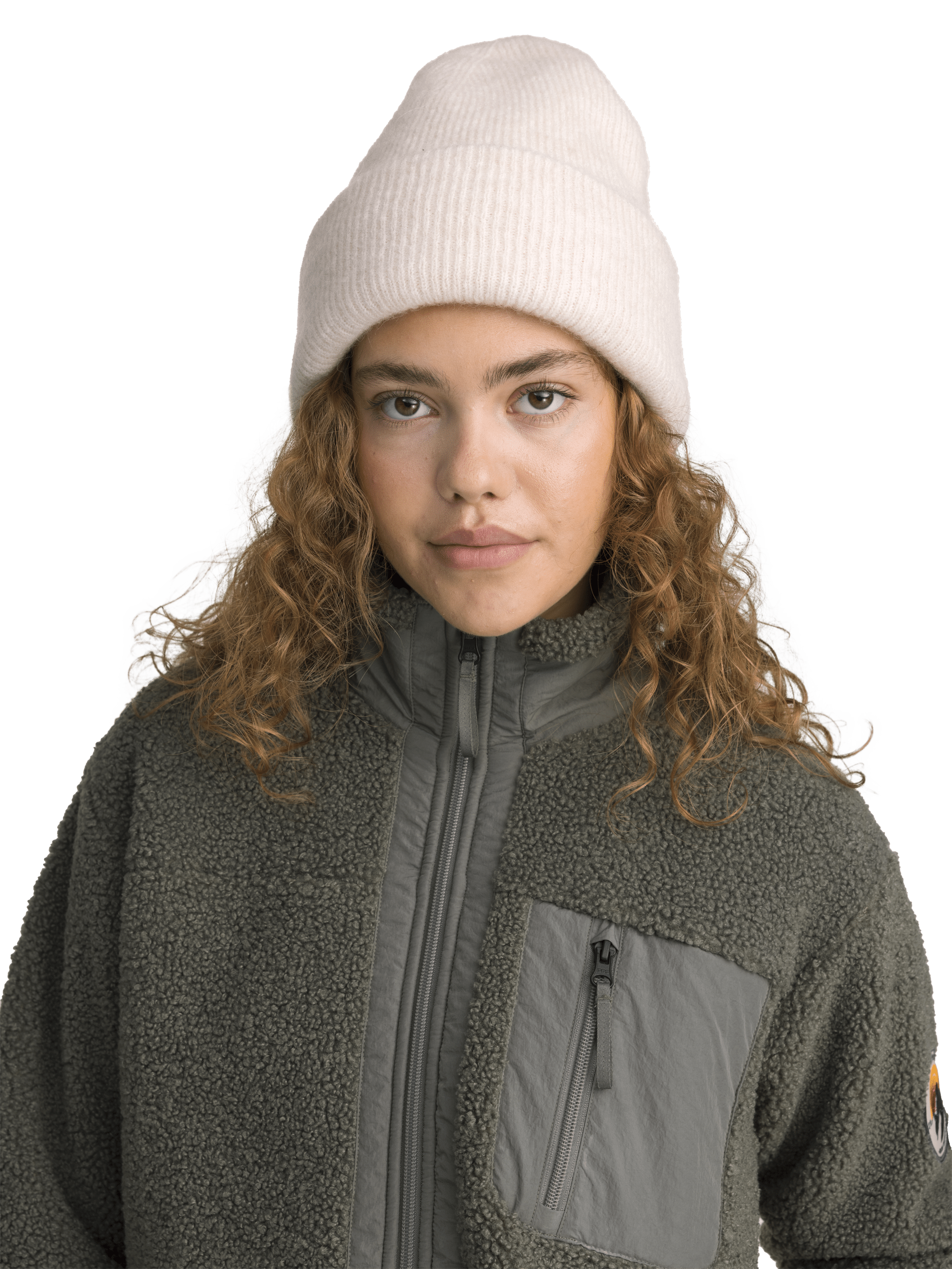 WILA KOSZULA Z POLARU KHAKI SZARY Everest Polar z polaru