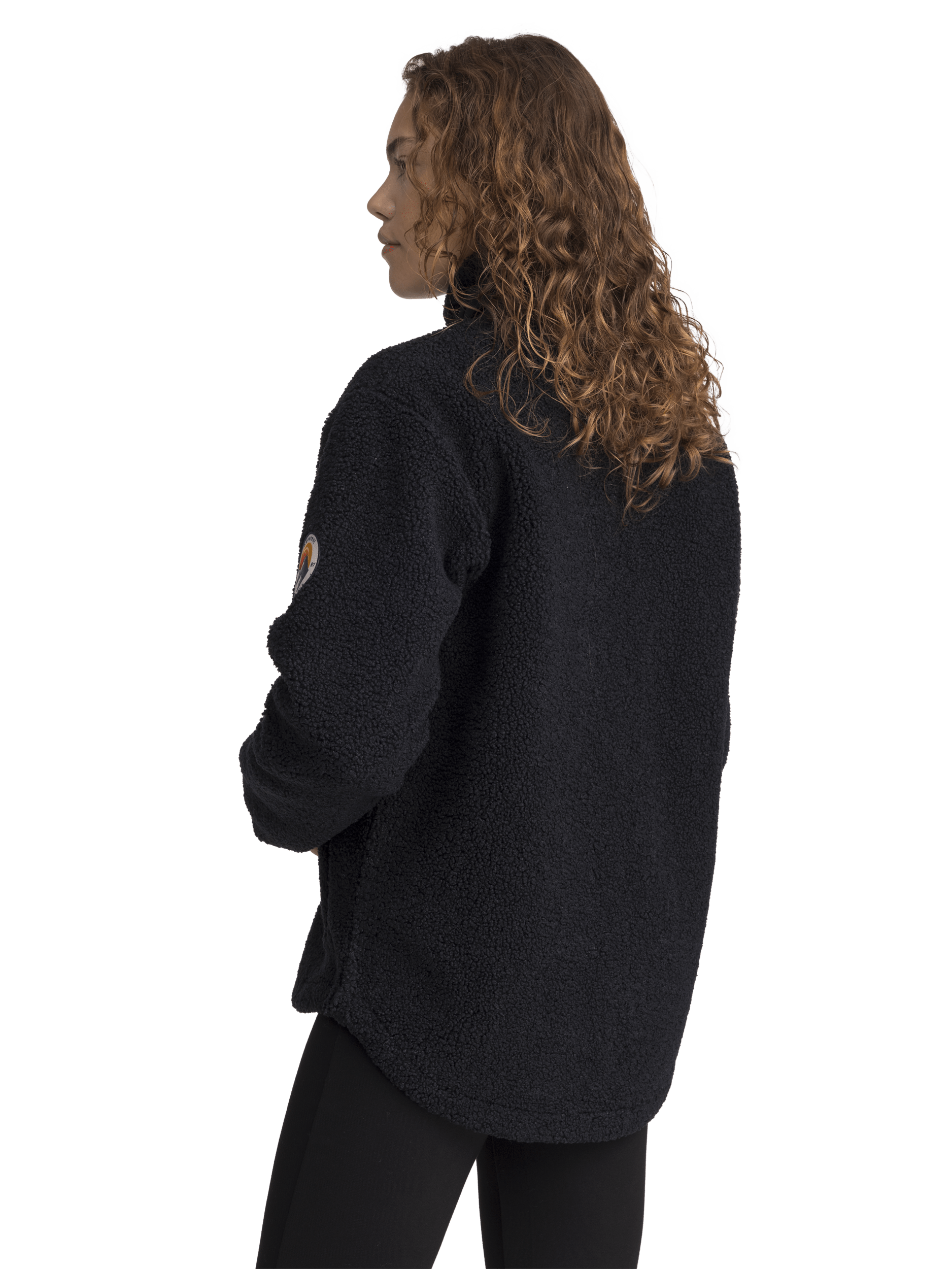 WILA PILE SHIRT BLACK Everest Pile Fleece