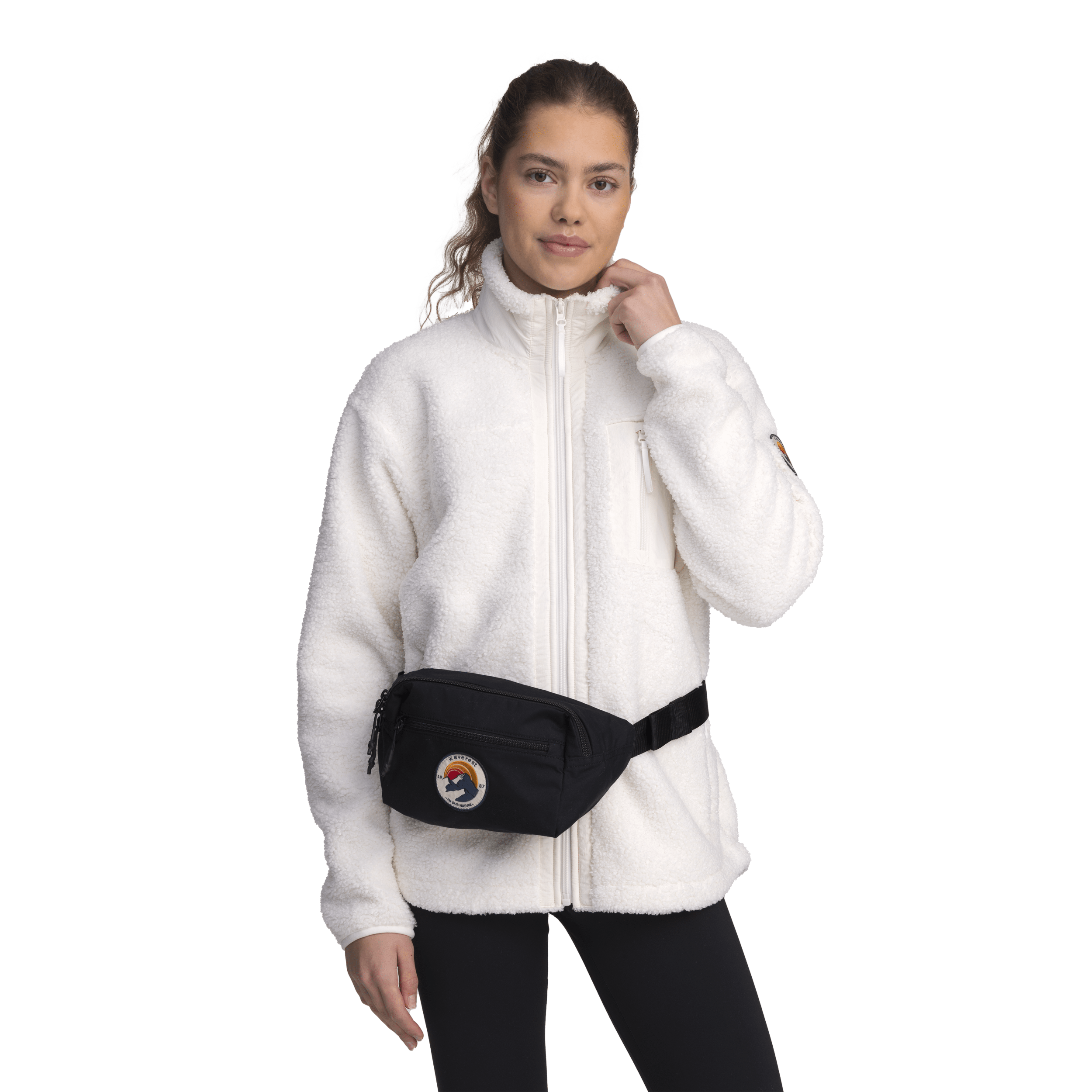 WILA FLEECEHEMD OFF WHITE Everest Zweite Schicht