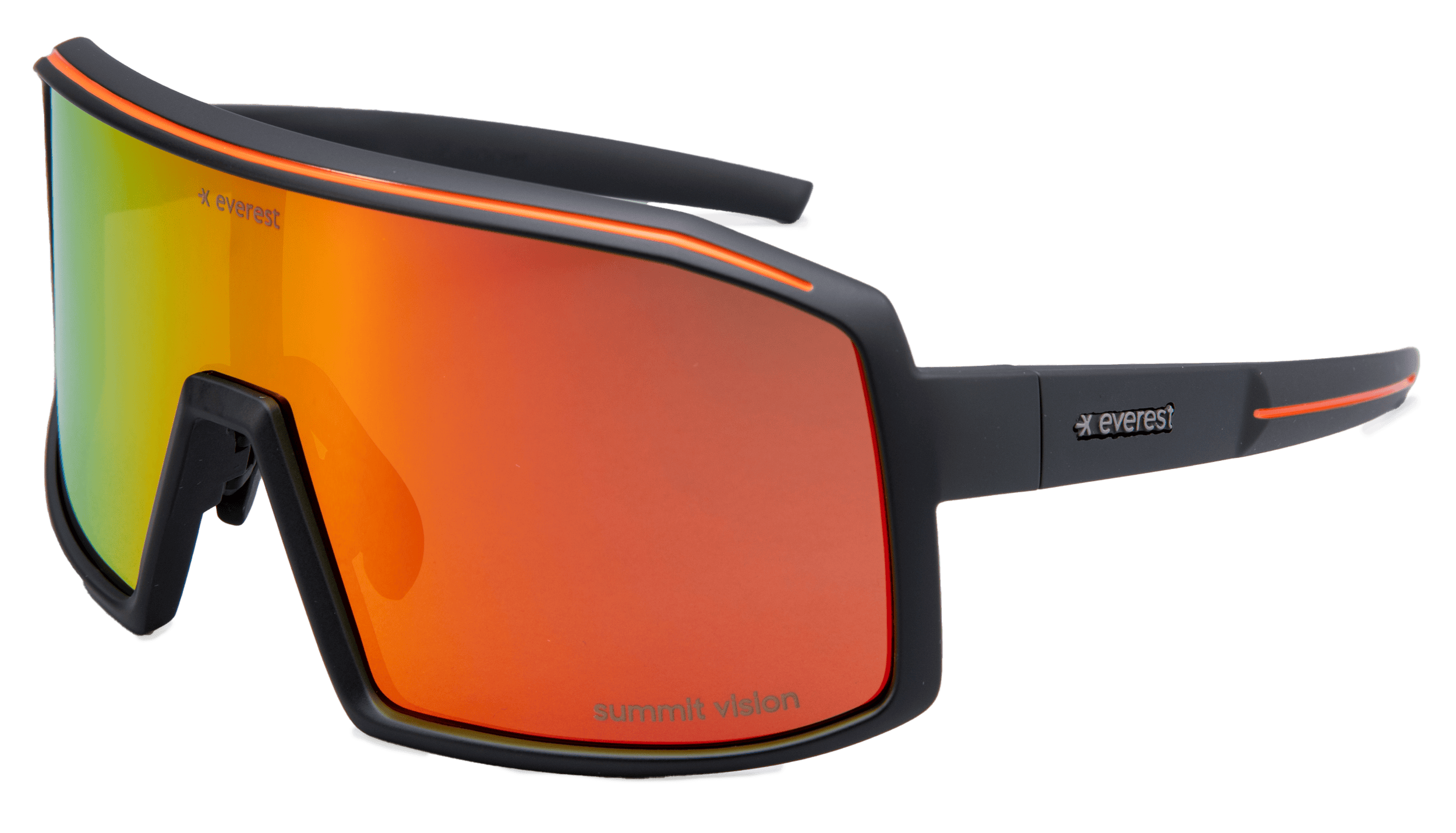 EAGLE SUMMIT EYEWEAR SCHWARZ/ORANGE Everest Brille