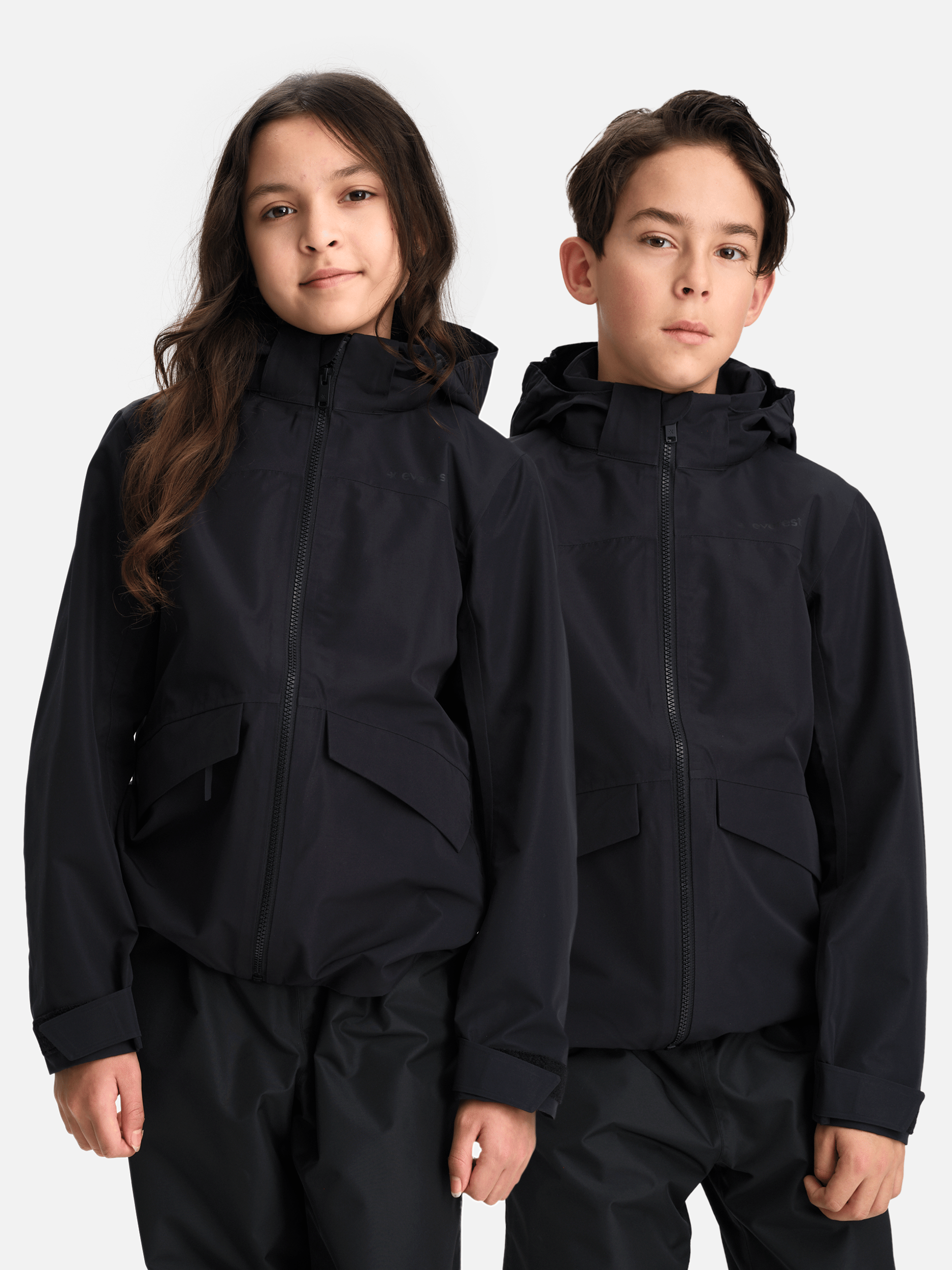 ALLROUND JACKET BLACK JUNIOR Everest All Weather Jacket