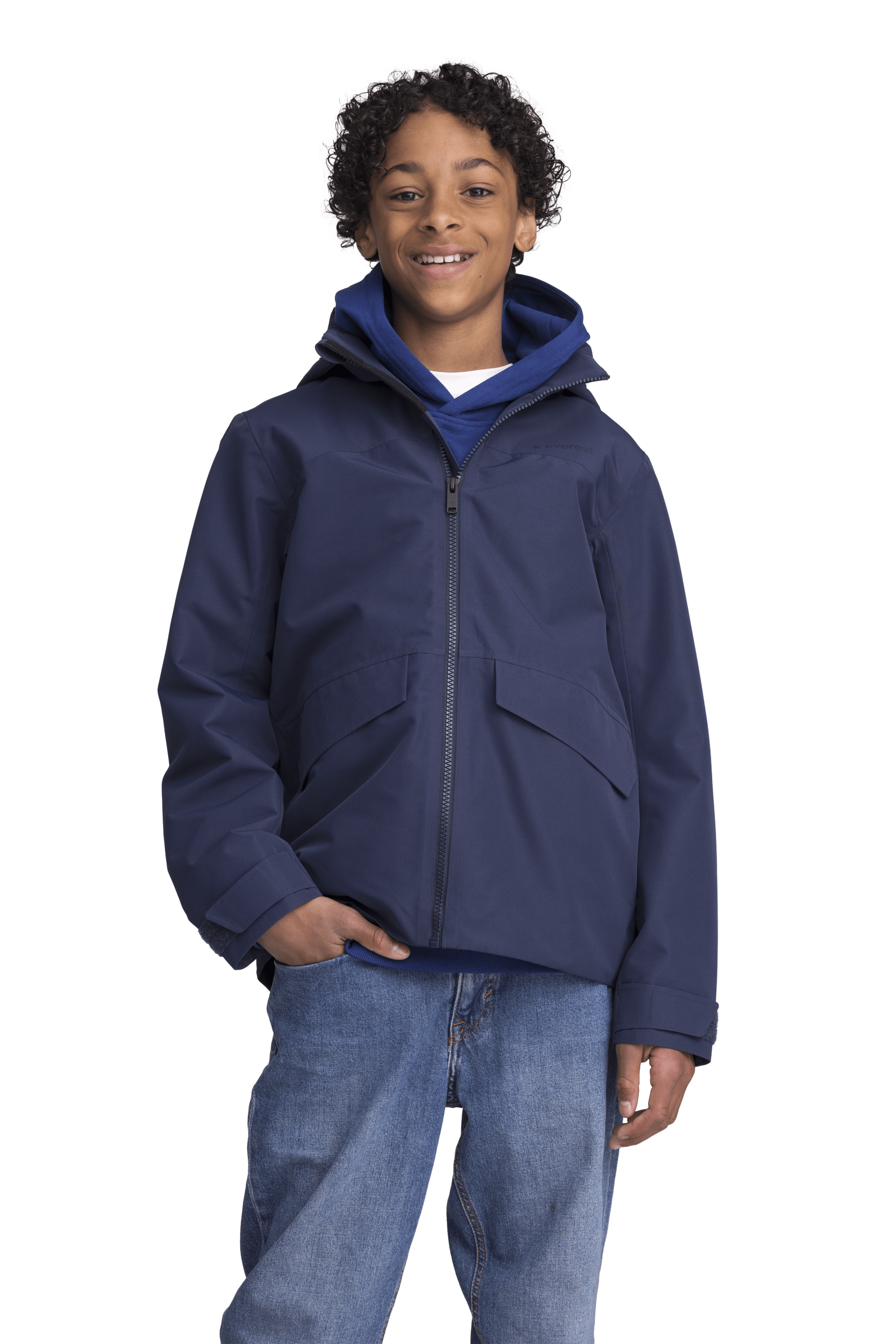 ALLROUND JACKET NAVY Everest All Weather Jacket