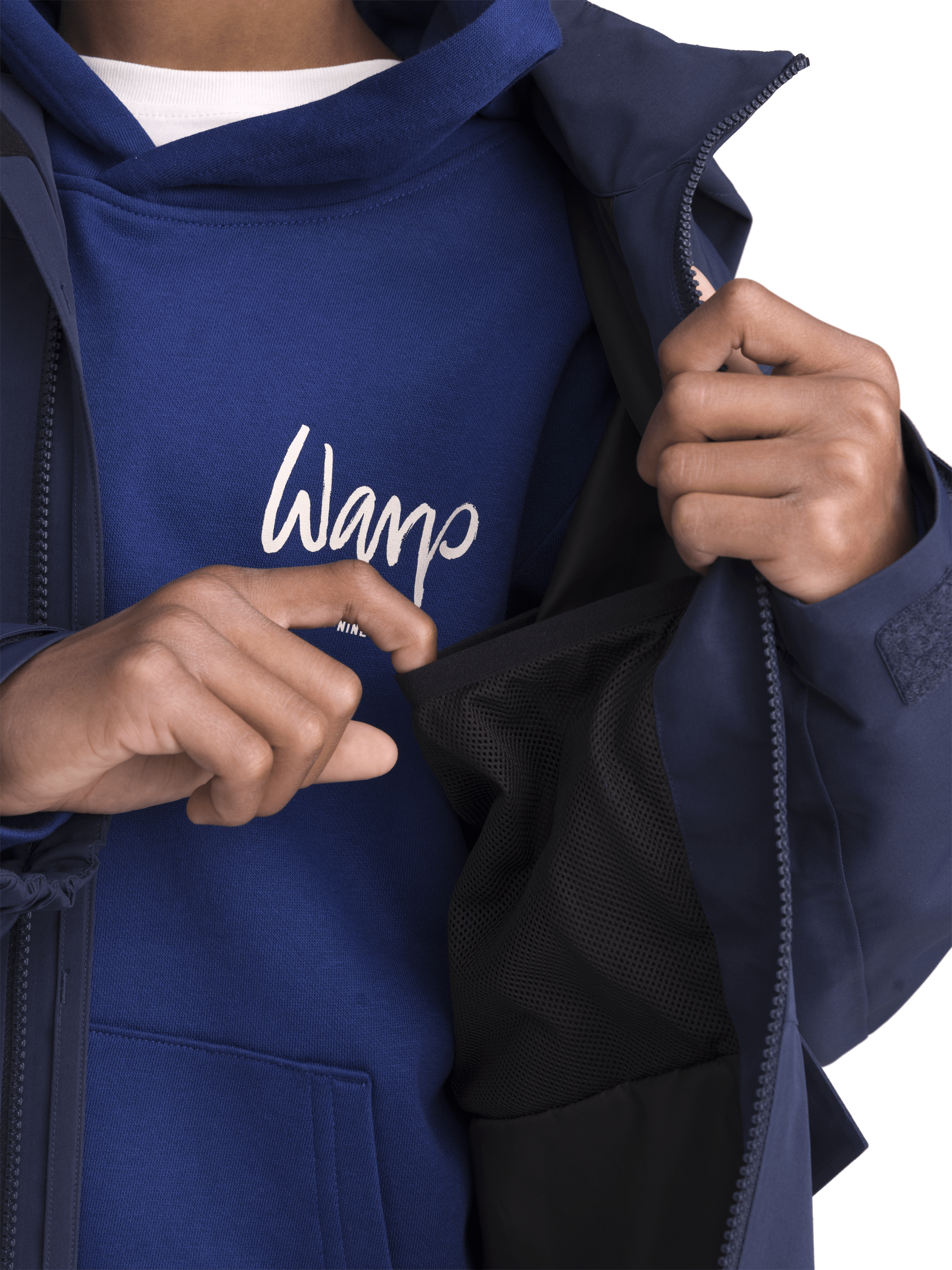 ALLROUND JACKET NAVY Everest All Weather Jacket