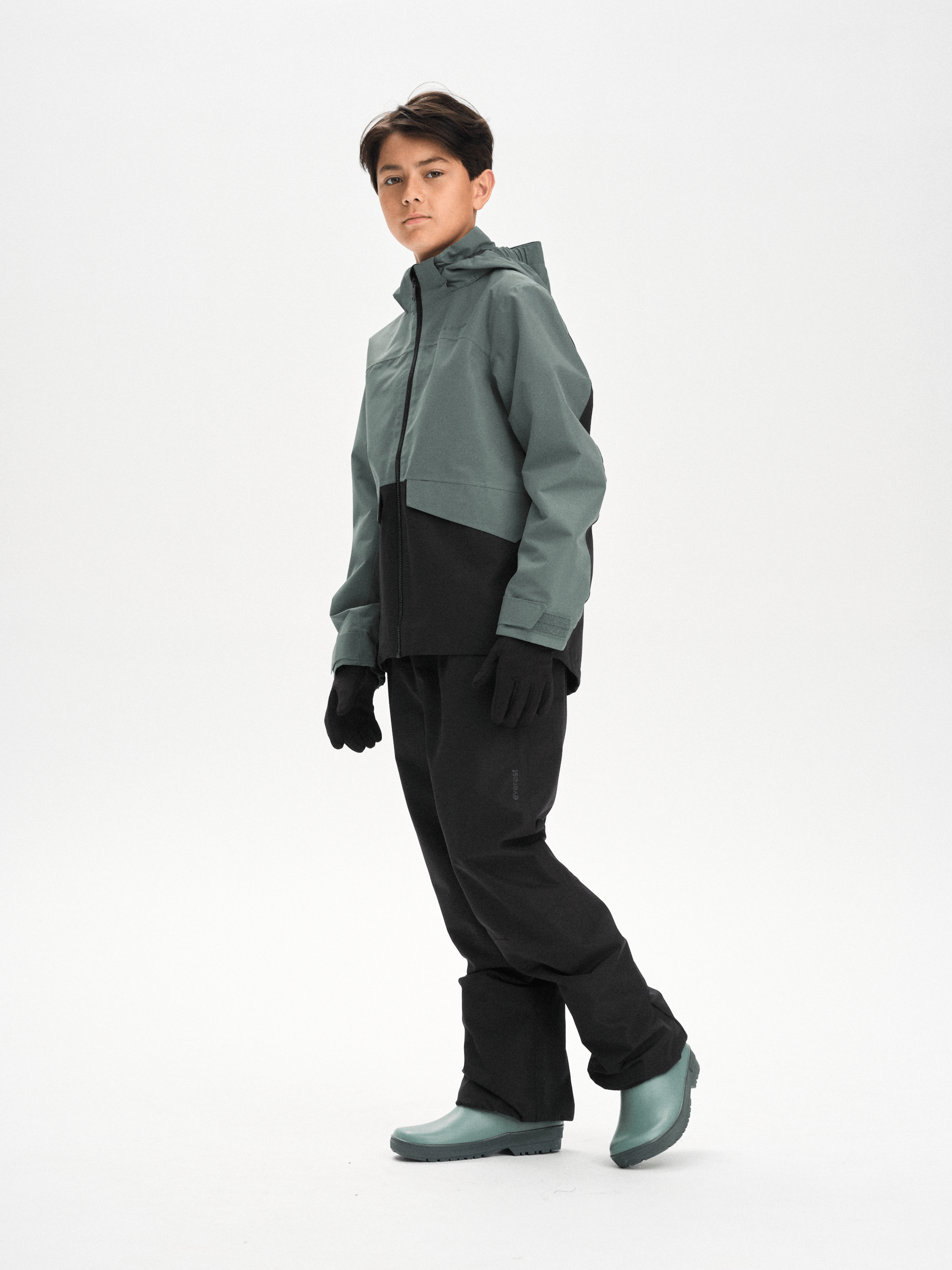 ALLROUND JACKET KHAKI GREEN/BLACK Everest All Weather Jacket