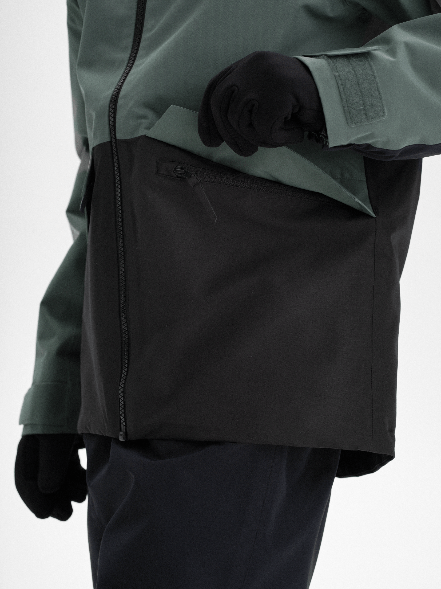 ALLROUND JACKET KHAKI GREEN/BLACK Everest All Weather Jacket
