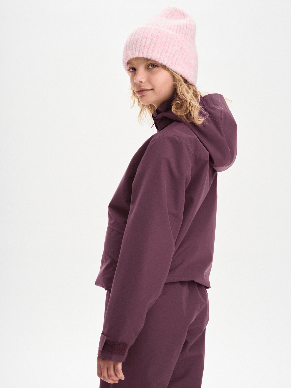 ALLROUND JACKET MAUVE WINE JUNIOR Everest All Weather Jacket