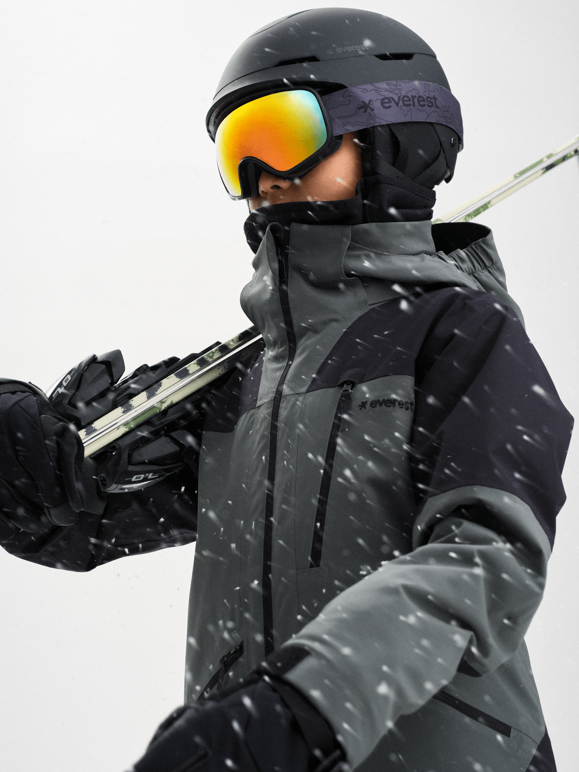 LEX SOFTSHELL JACKET KHAKI GREY Everest Softshell Jacket