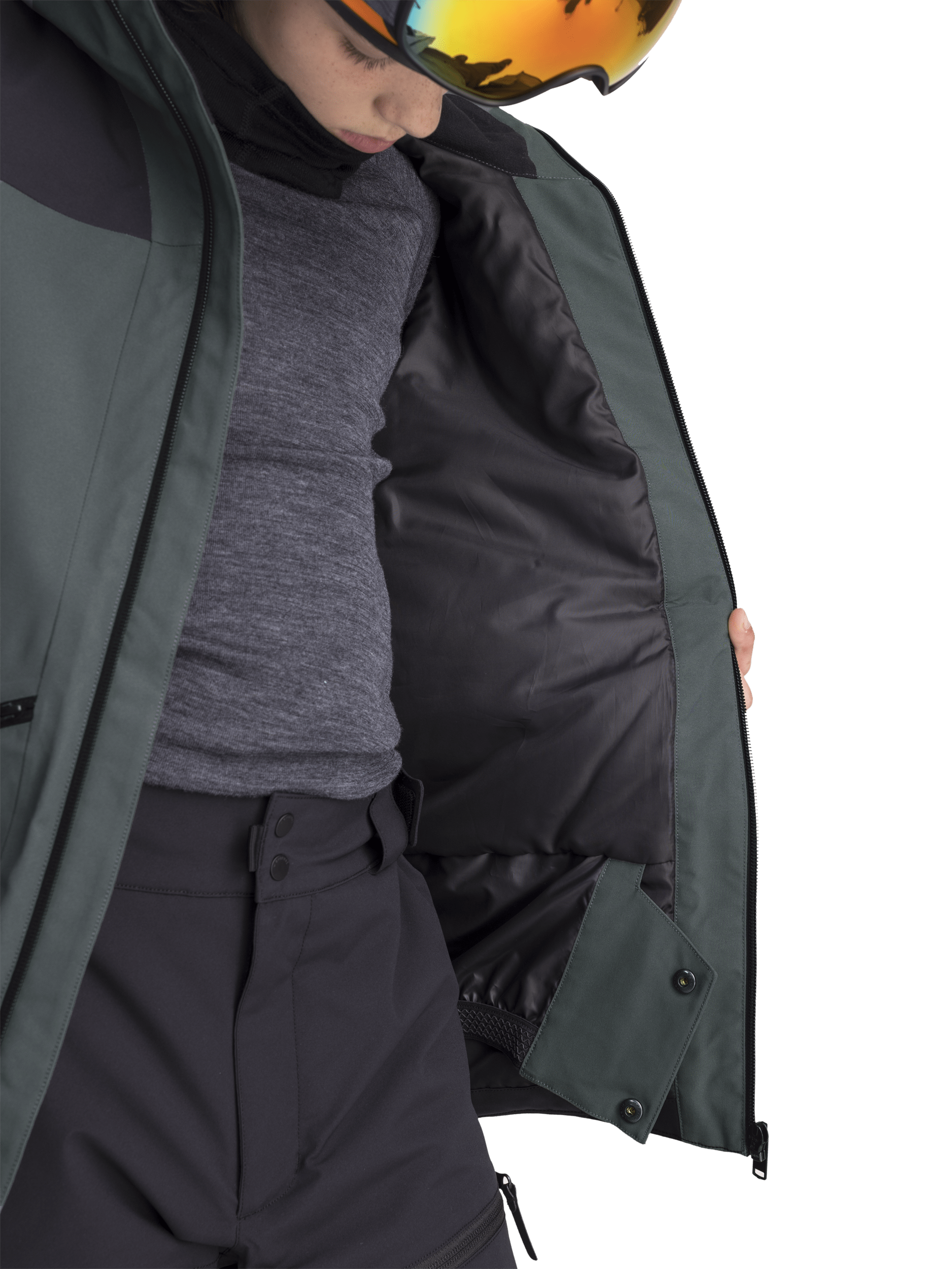 LEX SOFTSHELL JACKET KHAKI GREY Everest Softshell Jacket