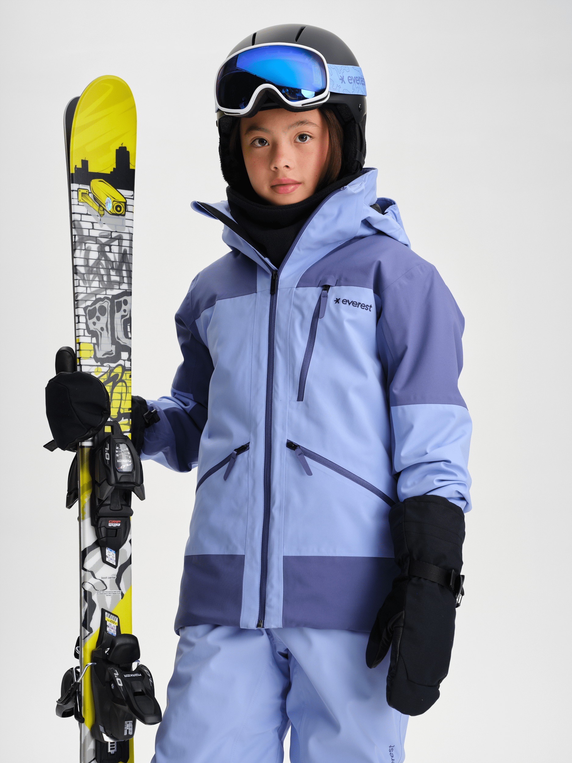 KURTKA SOFTSHELL LEX W KOLORZE PRZYCIEMNIONEGO LAWENDY Everest Kurtka narciarska i snowboardowa