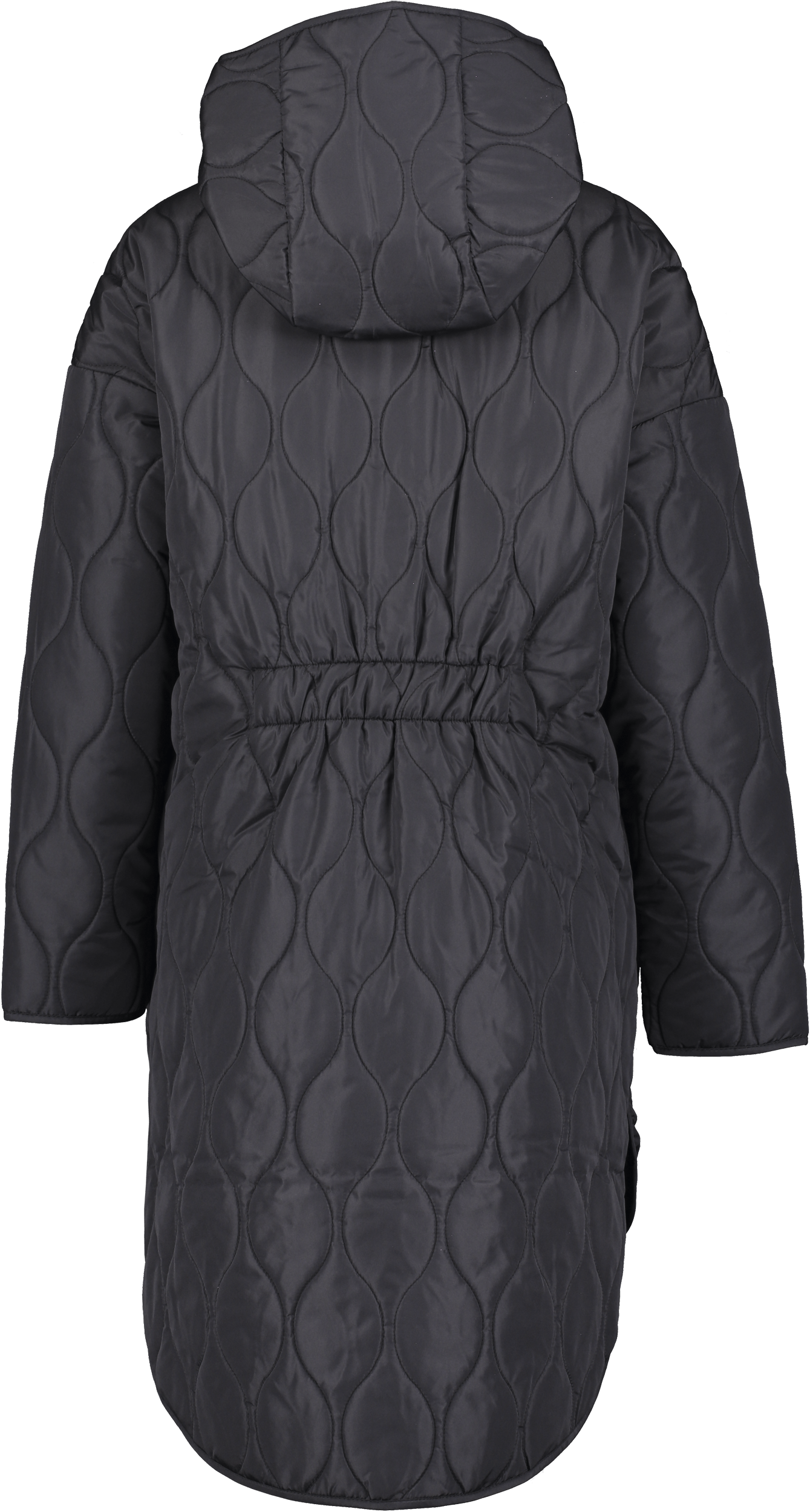 DOME MANTEL SCHWARZ Everest Gepolsterter Mantel