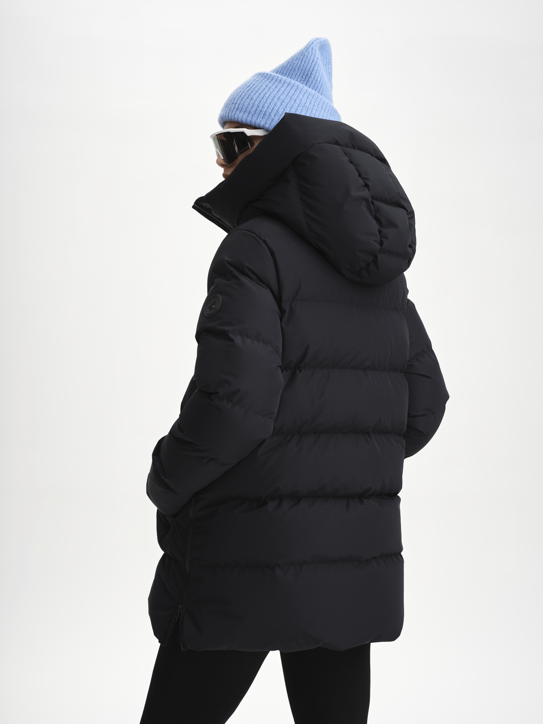 ROSELETTE KURTKA CZARNA Everest Kurtka ocieplana