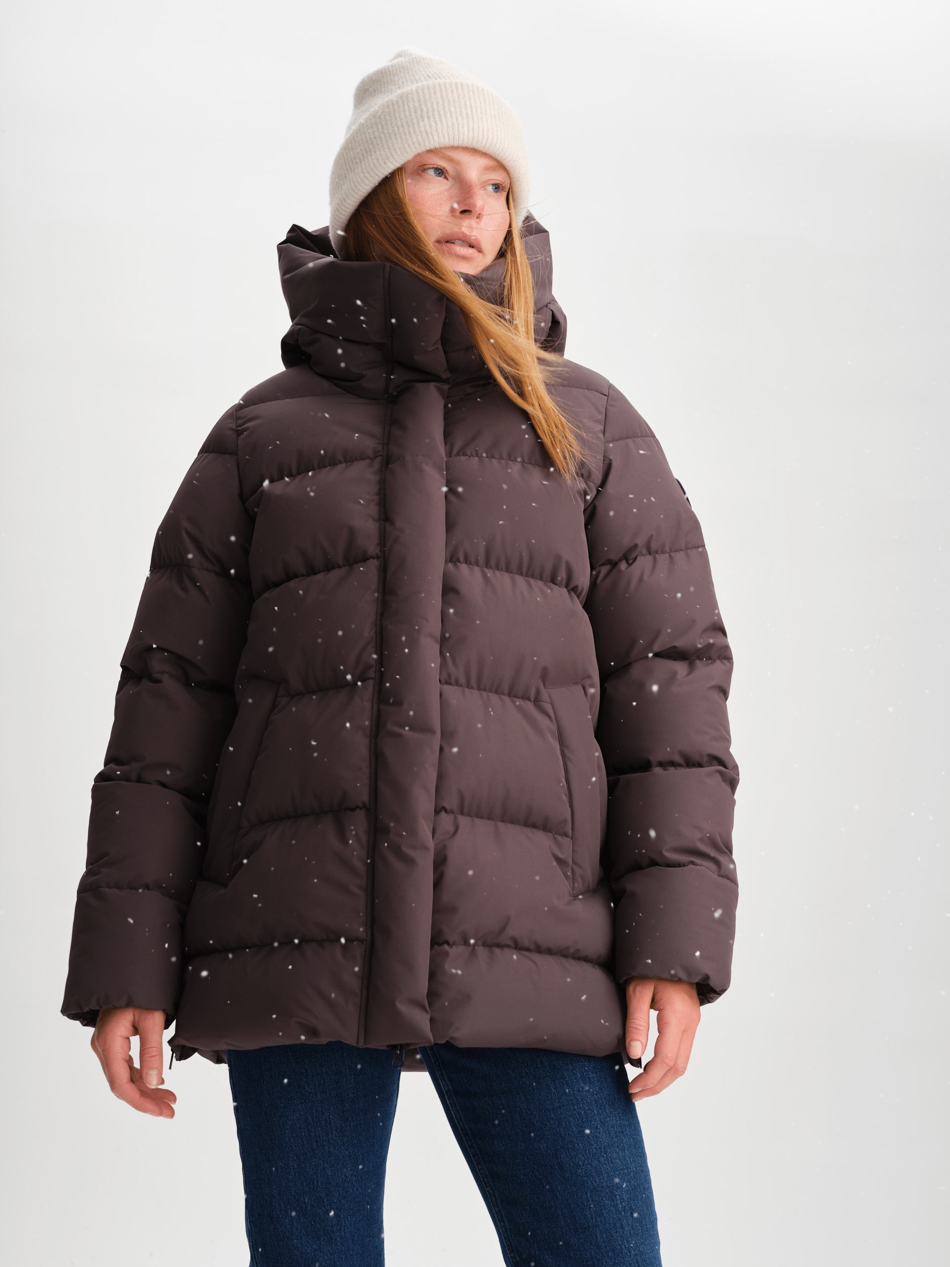 ROSELETTE KURTKA PLUM SLATE Everest Kurtka ocieplana