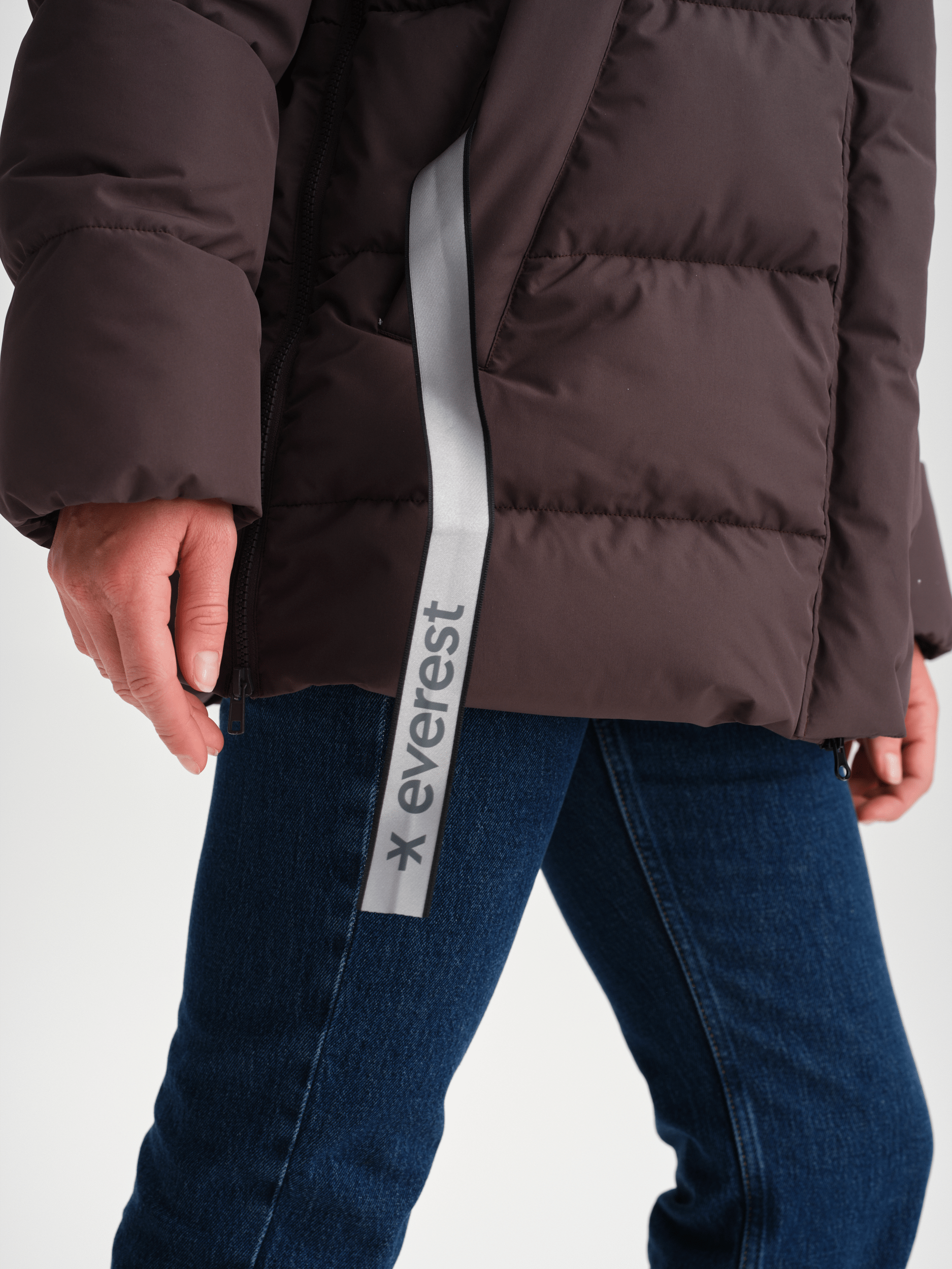 ROSELETTE KURTKA PLUM SLATE Everest Kurtka ocieplana