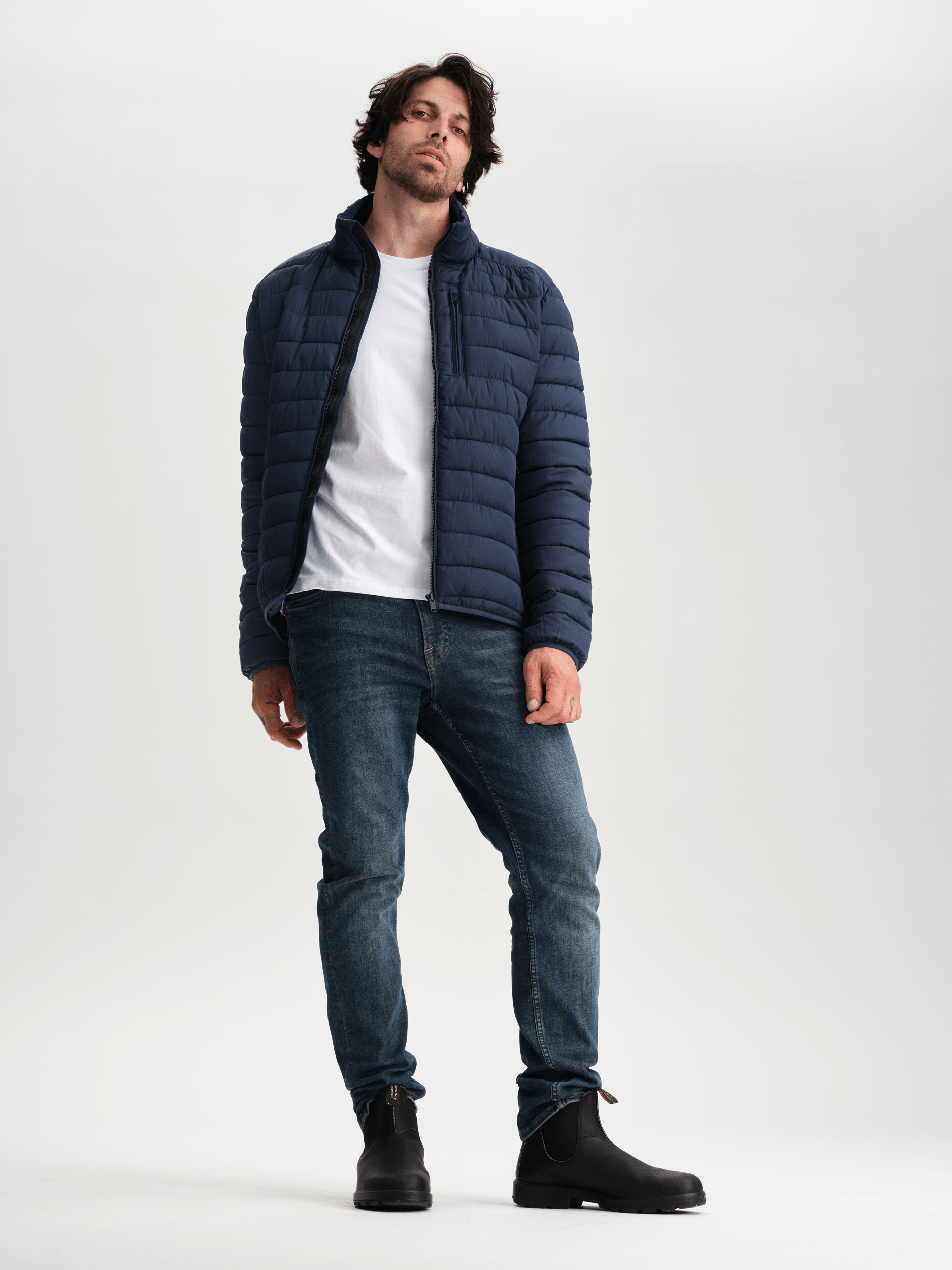 STONE LINER JACKE NAVY Everest Innenjacke