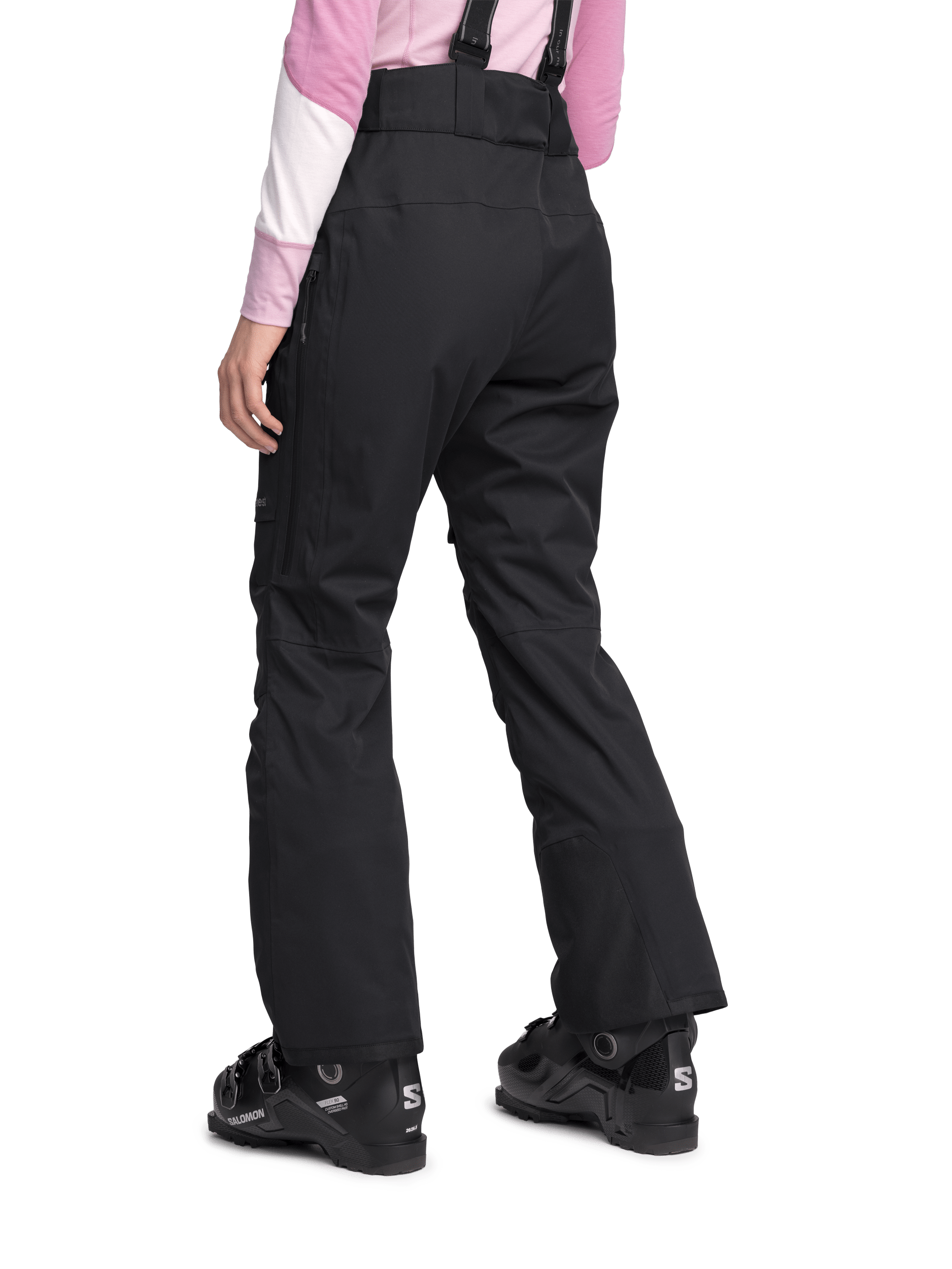 ALPINE PANT SHORT BLACK WOMEN Everest Ski & Snowboard Pants