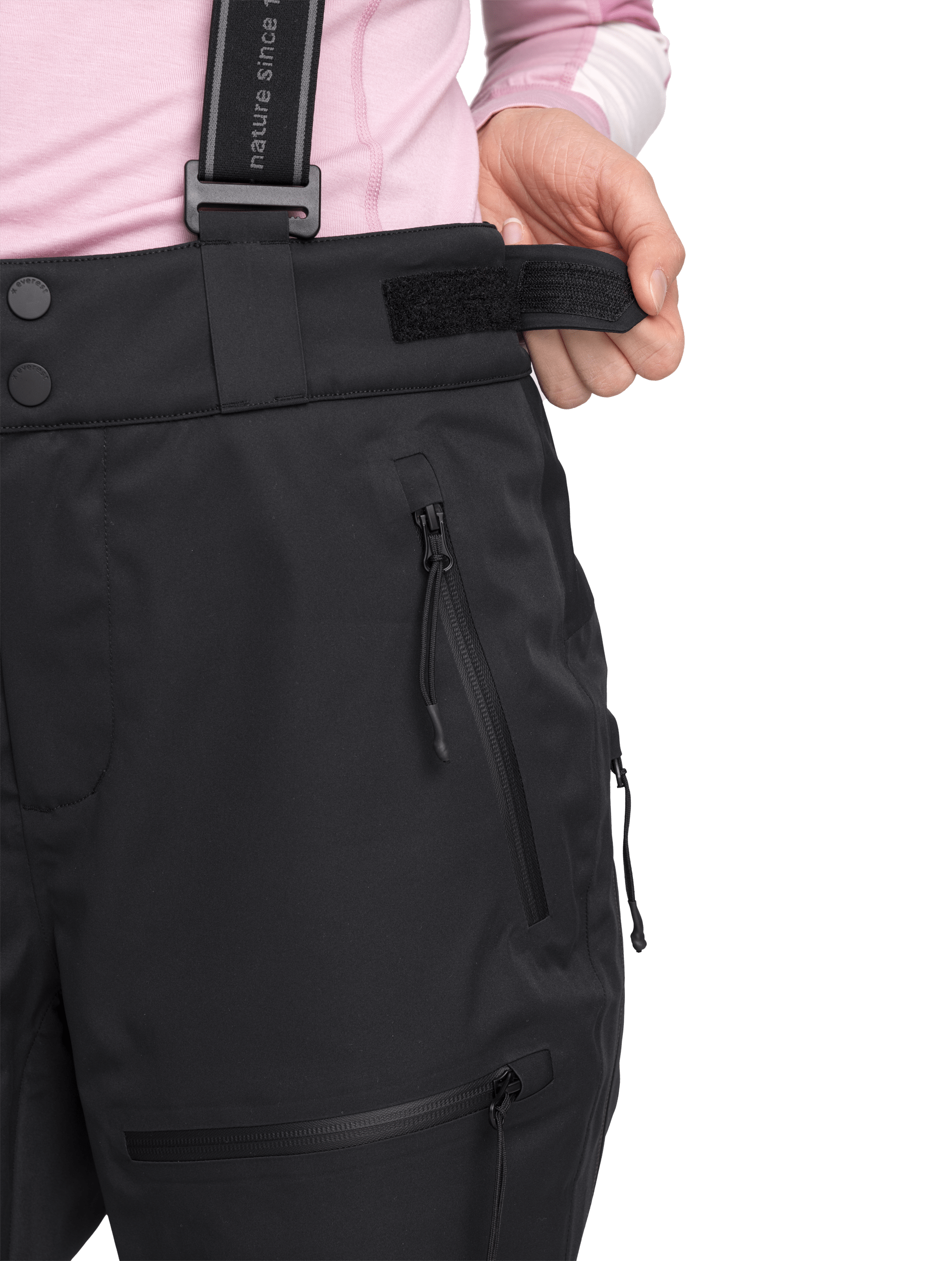 ALPINE PANT SHORT BLACK WOMEN Everest Ski & Snowboard Pants